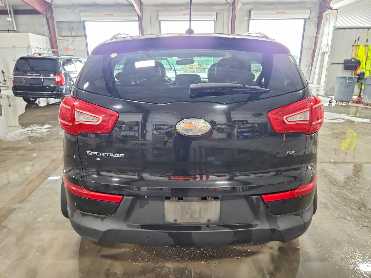 2013 Kia Sportage Ex Black vin: KNDPCCA2XD7521635