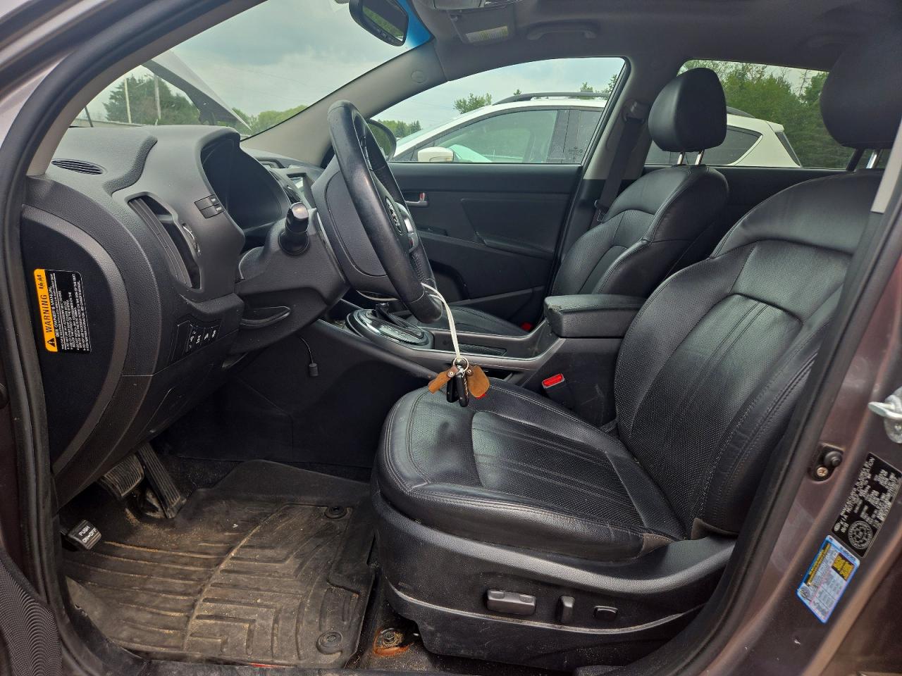 2011 Kia Sportage Ex Gray vin: KNDPCCA60B7113077