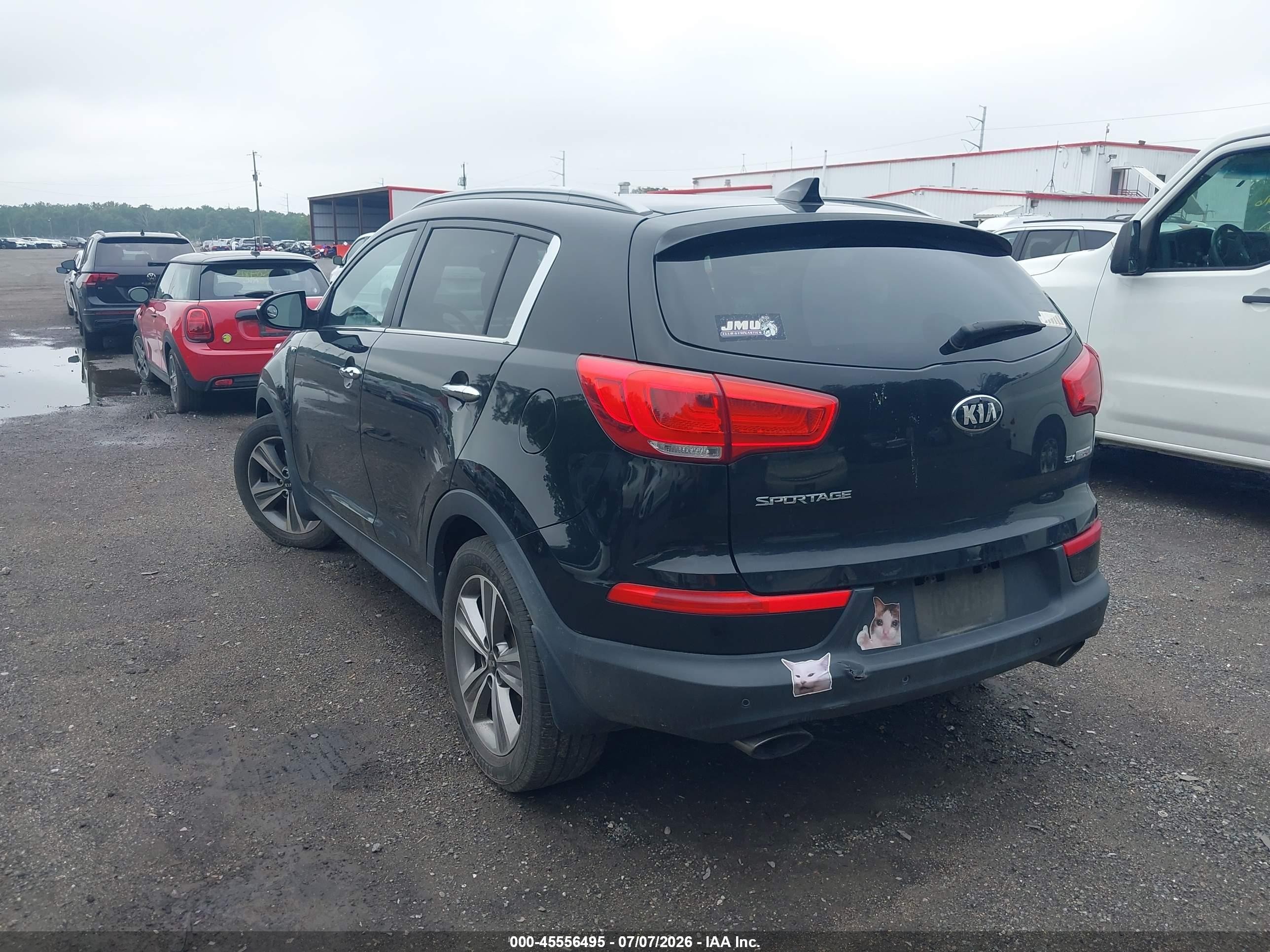 2014 Kia Sportage Sx Black vin: KNDPCCA60E7601210