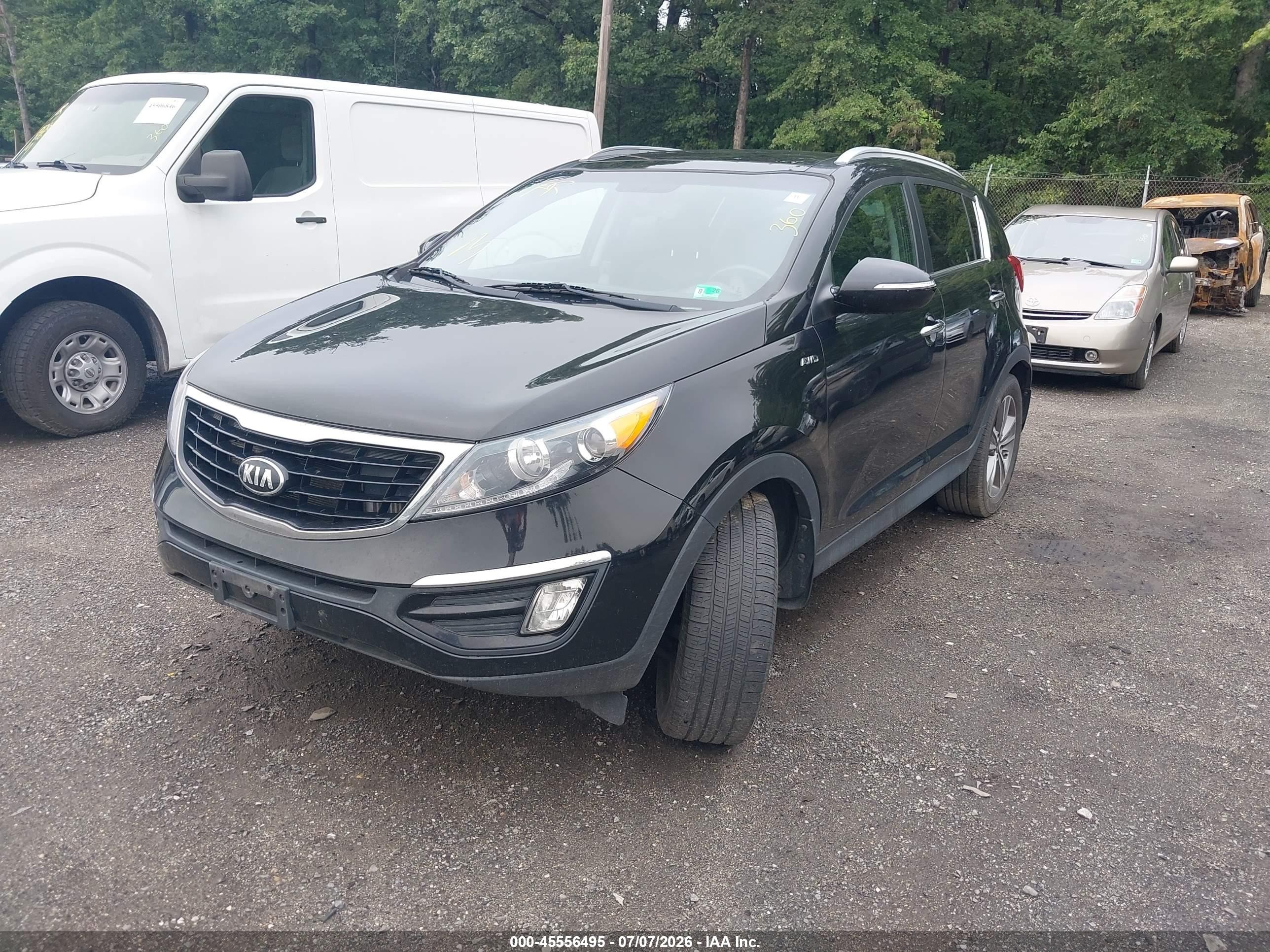 2014 Kia Sportage Sx Black vin: KNDPCCA60E7601210