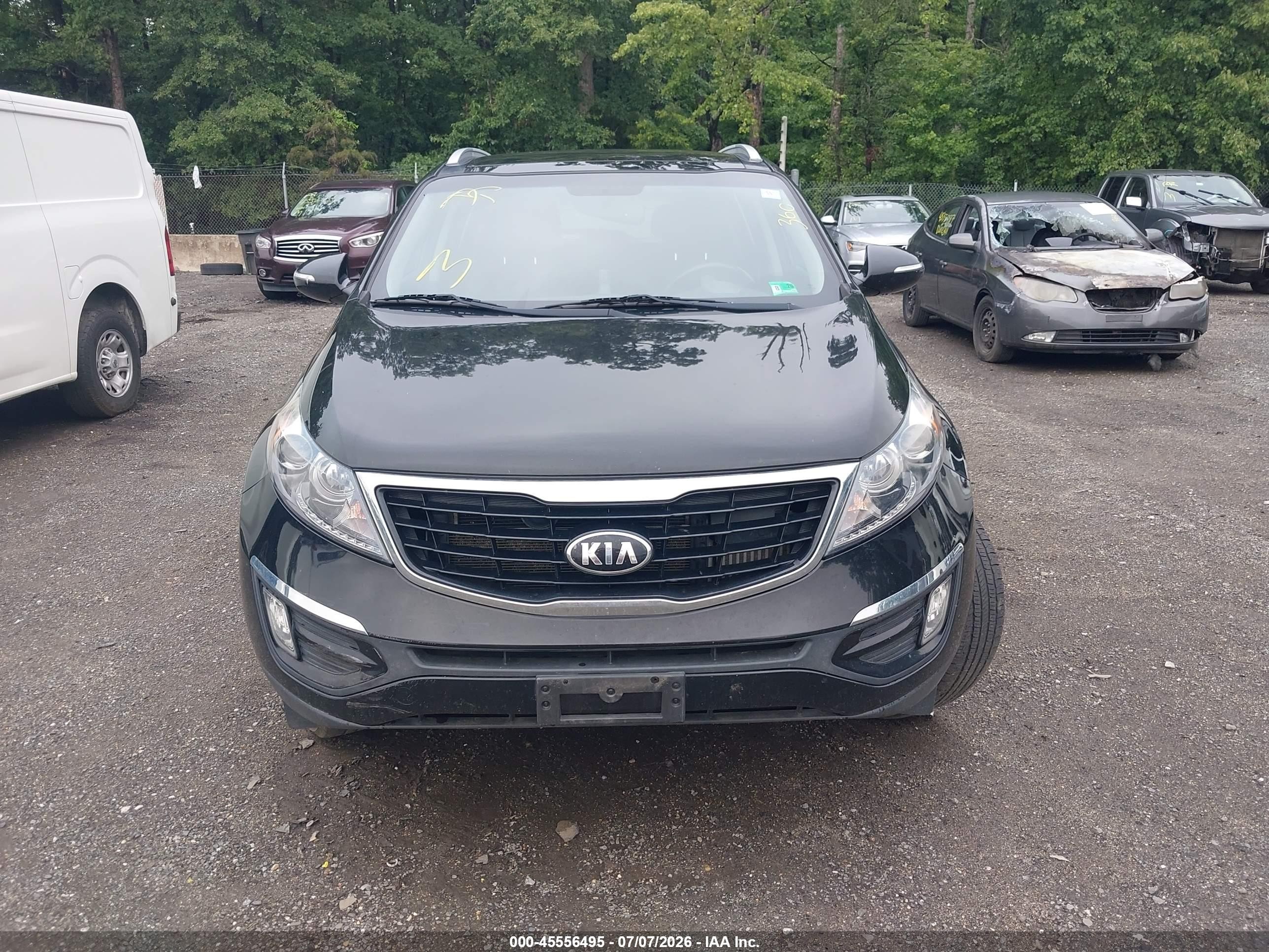 2014 Kia Sportage Sx Black vin: KNDPCCA60E7601210