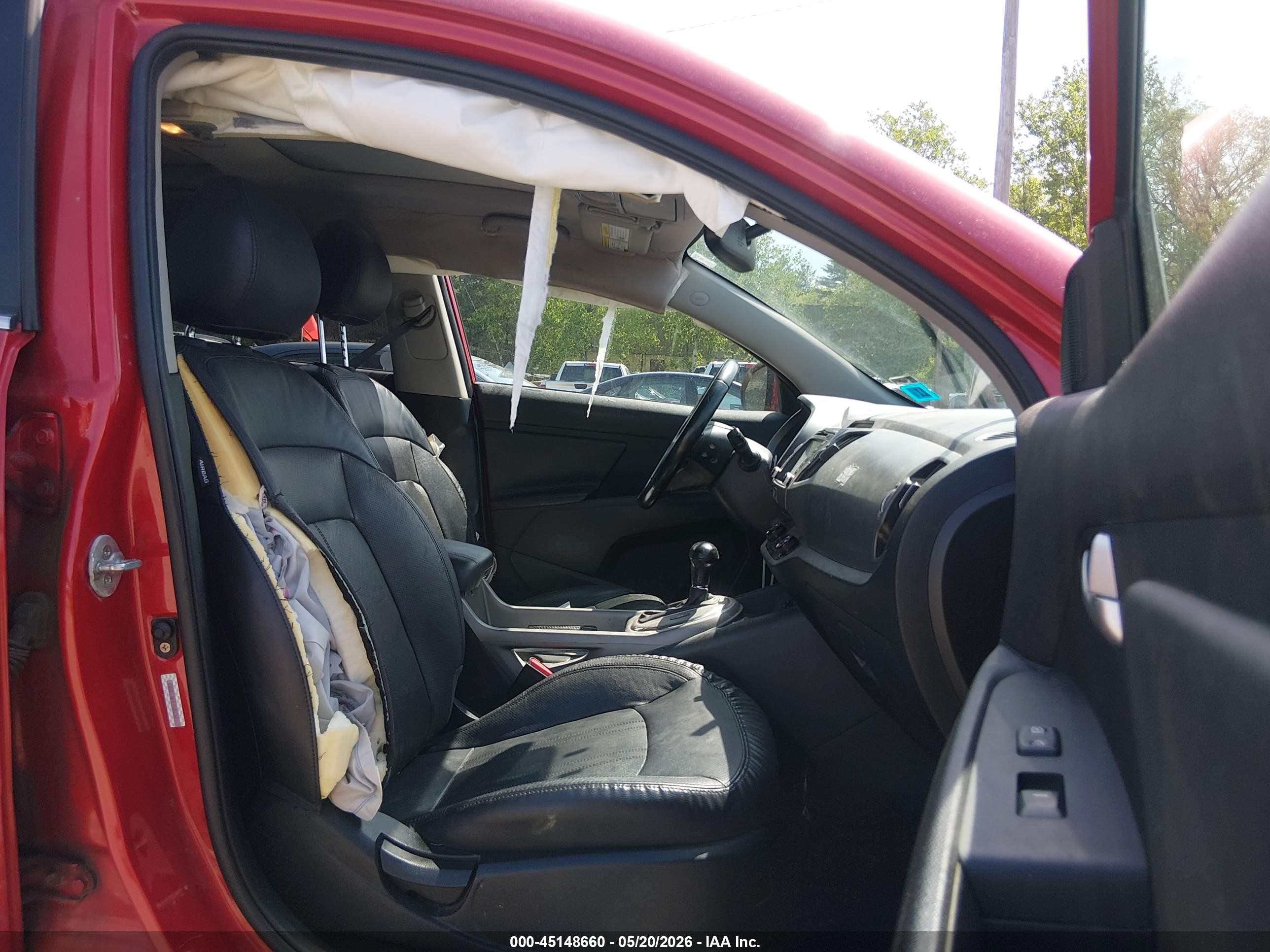 2014 Kia Sportage Sx Красный vin: KNDPCCA61E7586734