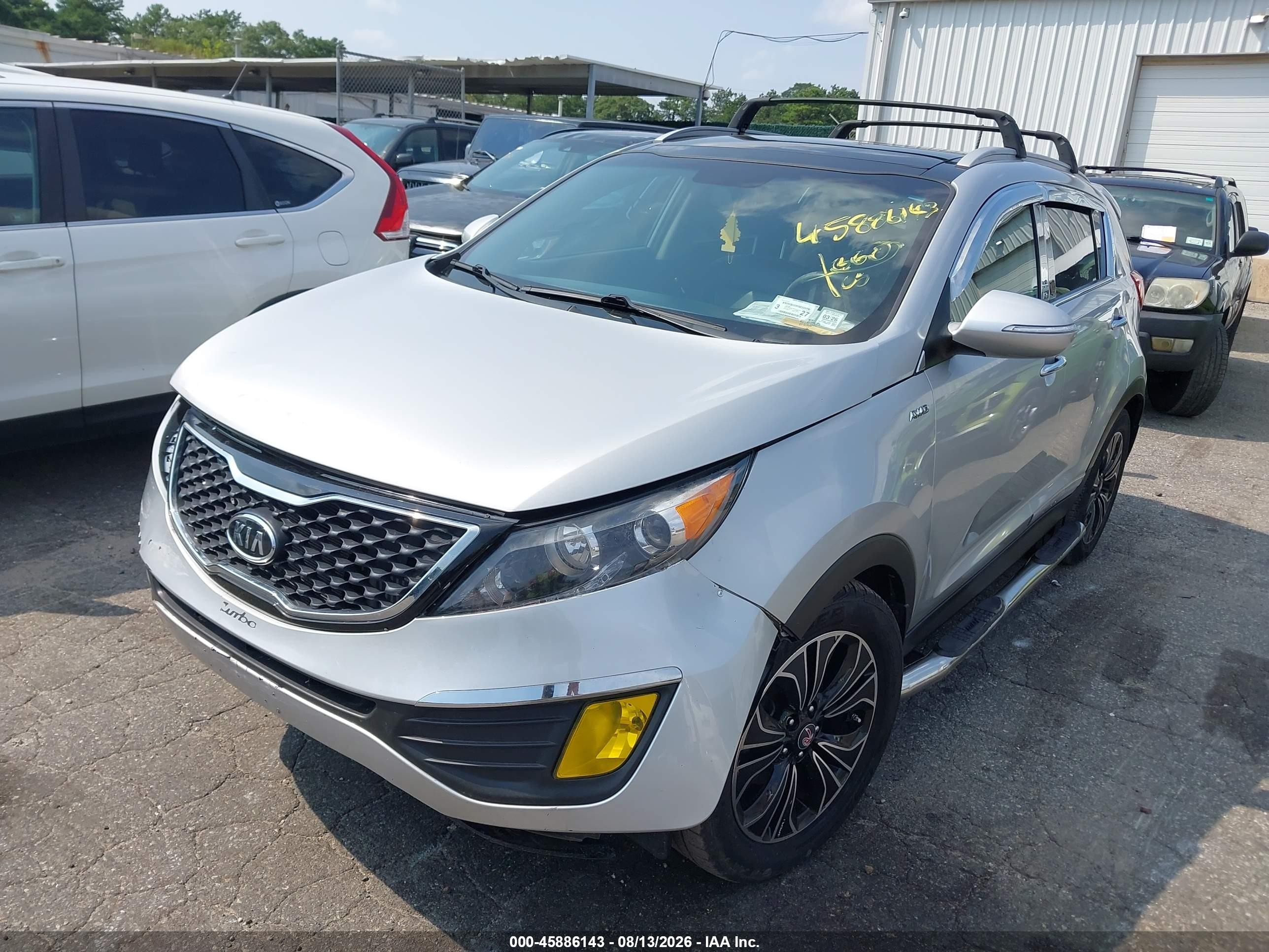 2011 Kia Sportage Sx Silver vin: KNDPCCA62B7164290