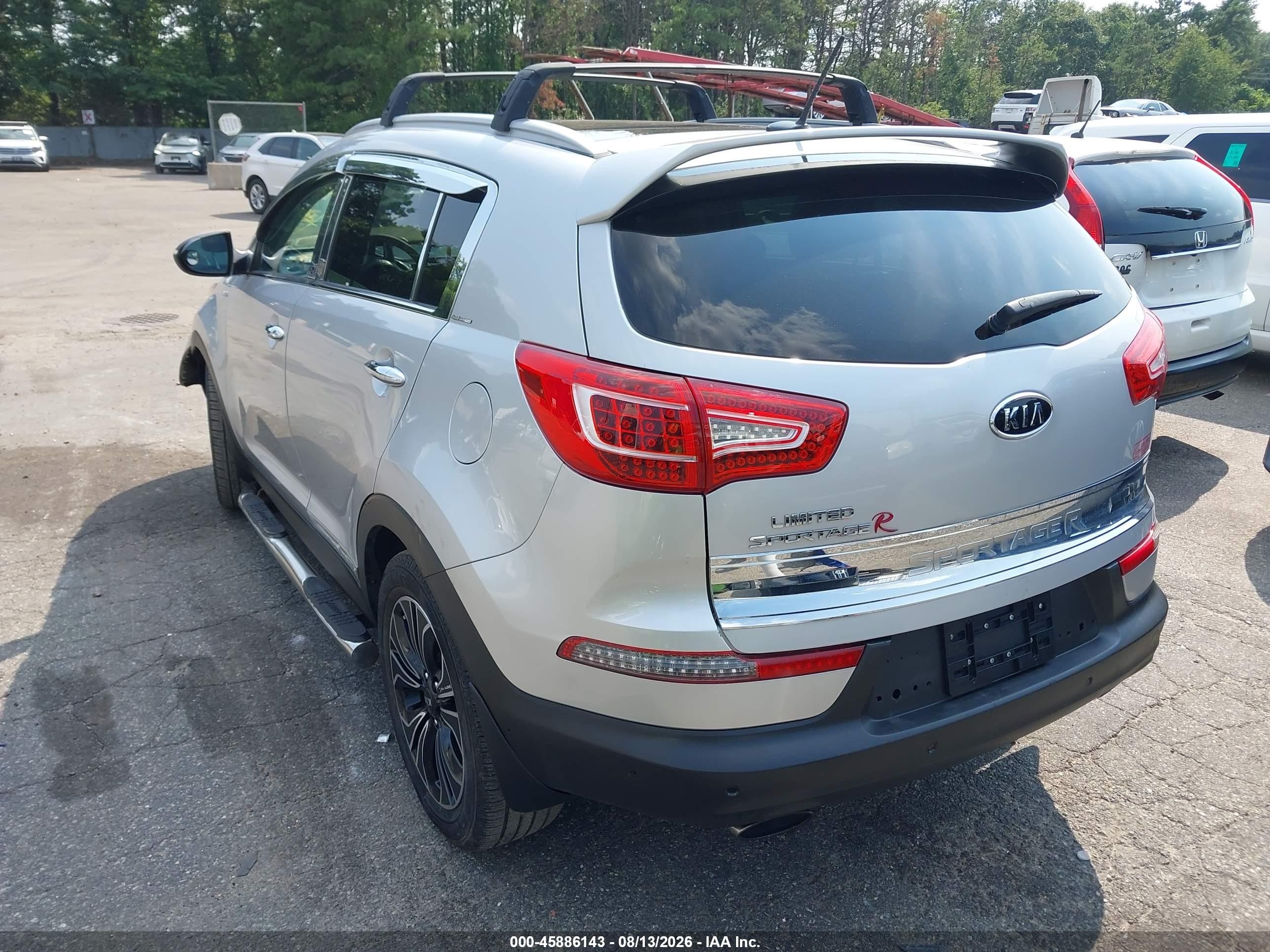 2011 Kia Sportage Sx Silver vin: KNDPCCA62B7164290