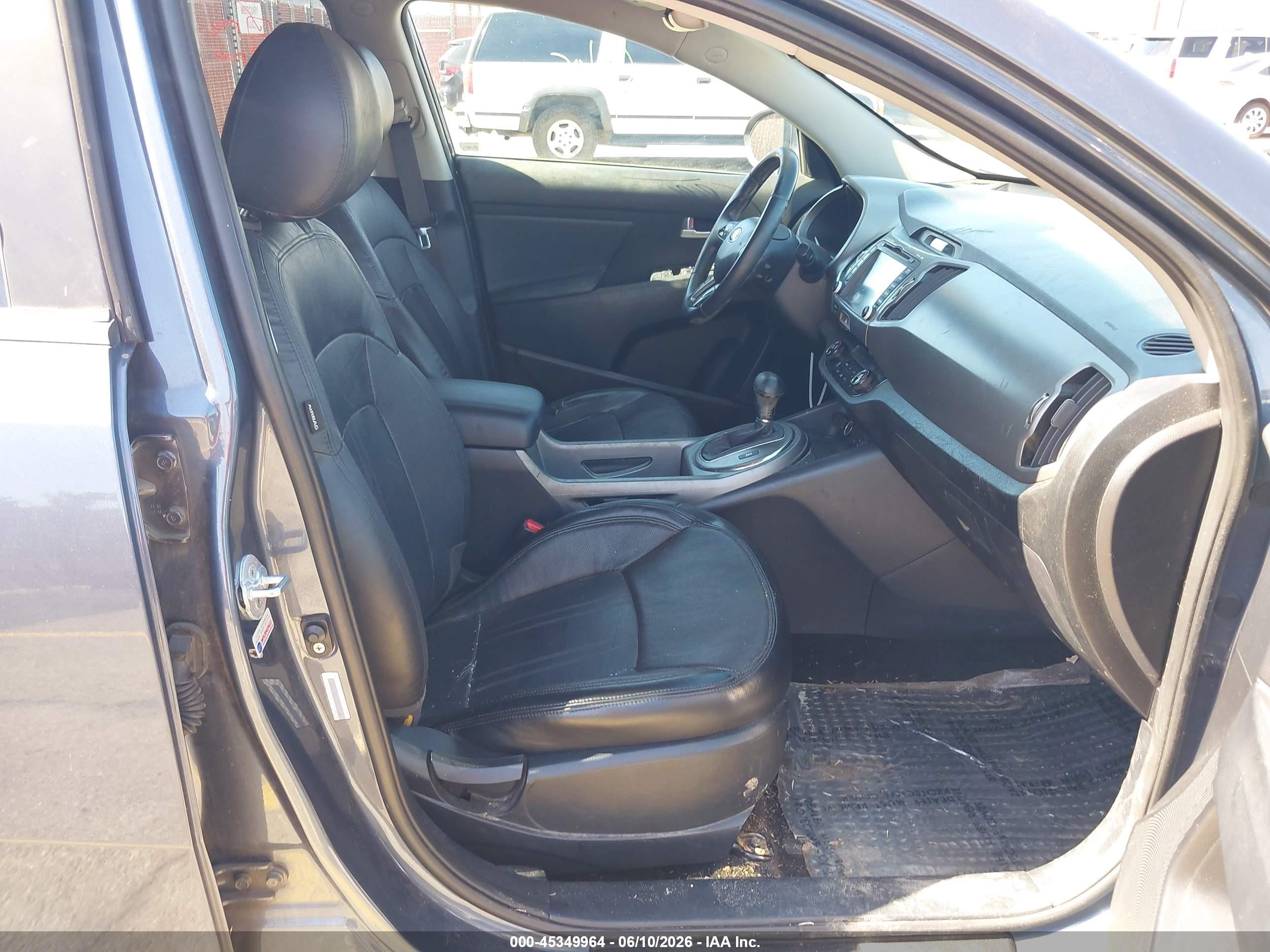 2014 Kia Sportage Sx Blue vin: KNDPCCA62E7654183