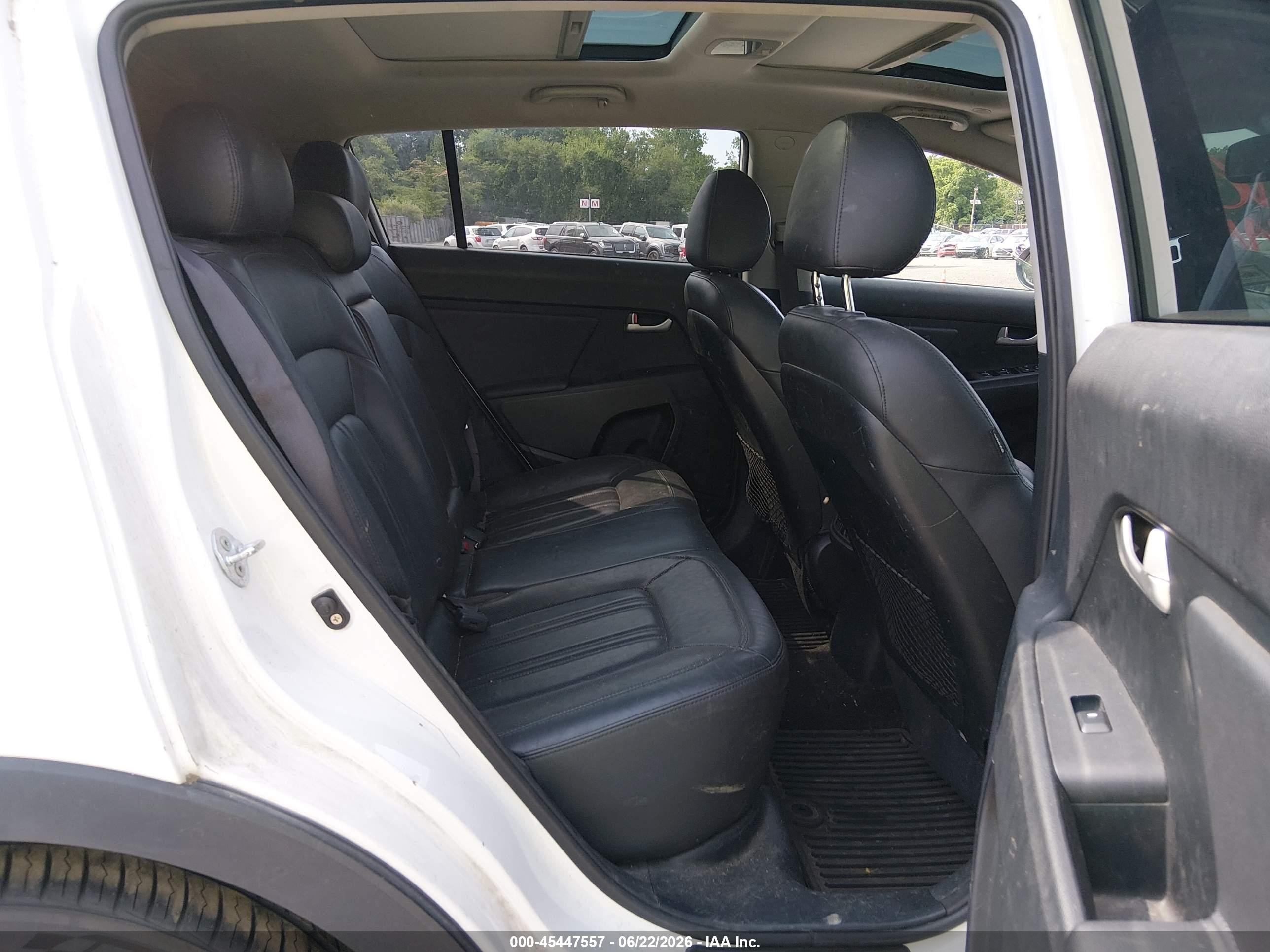 2016 Kia Sportage Sx White vin: KNDPCCA63G7815899