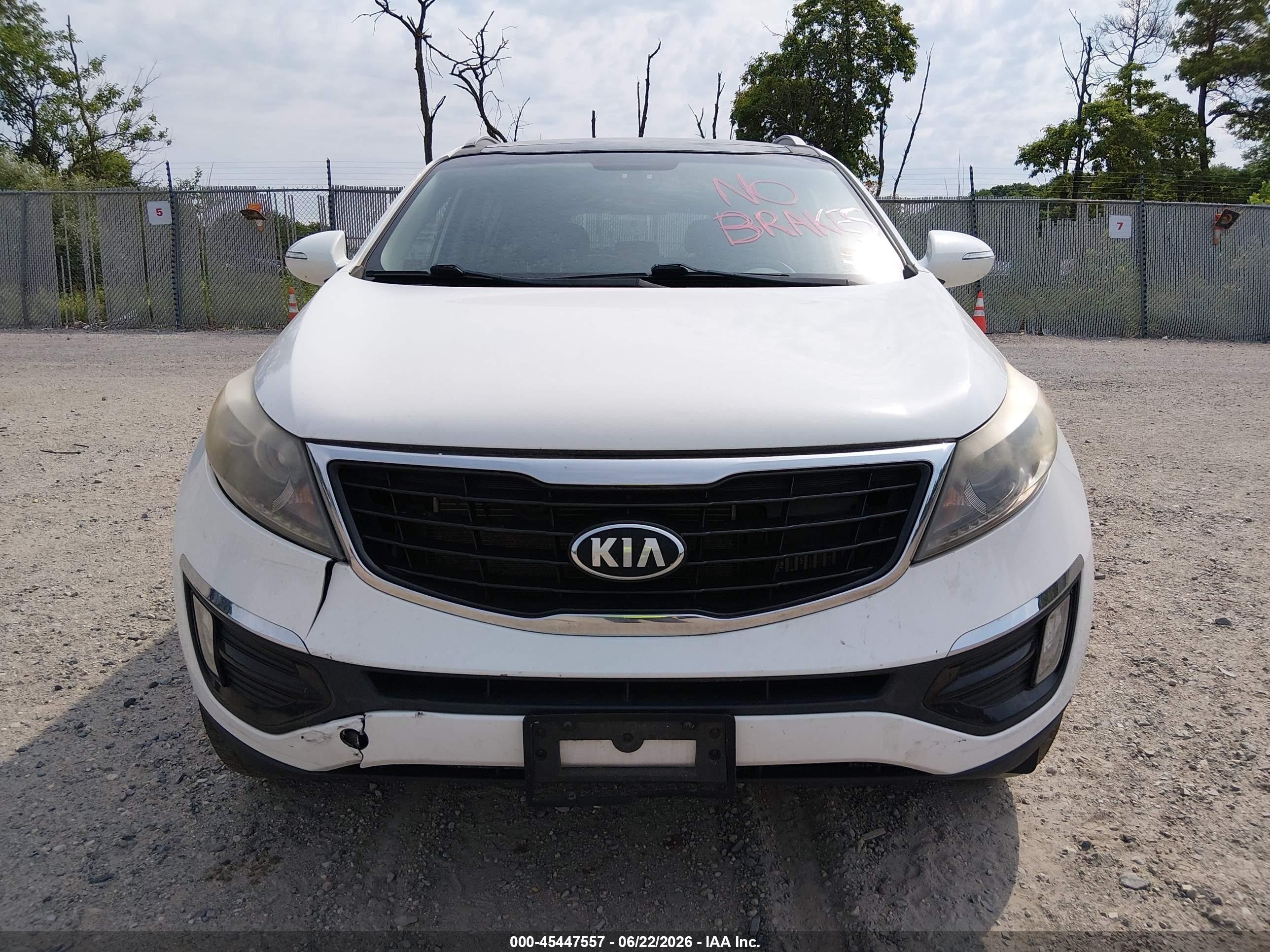 2016 Kia Sportage Sx White vin: KNDPCCA63G7815899
