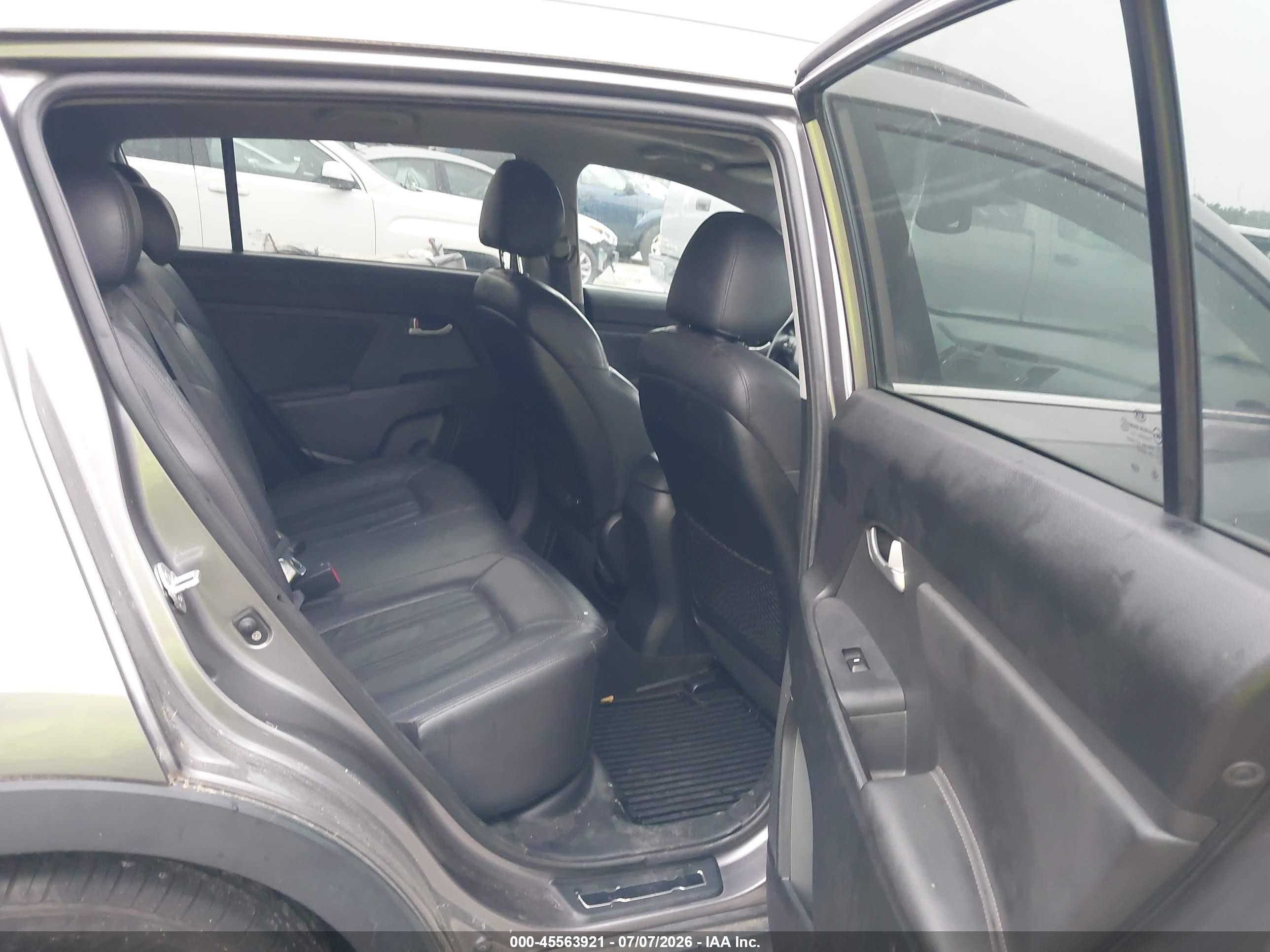 2011 Kia Sportage Sx Gray vin: KNDPCCA64B7168535