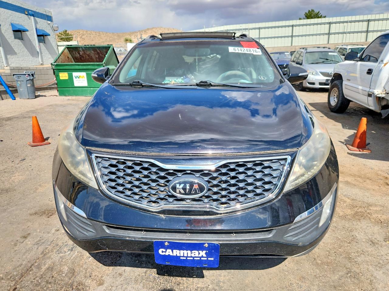 2012 Kia Sportage Sx Черный vin: KNDPCCA64C7194795