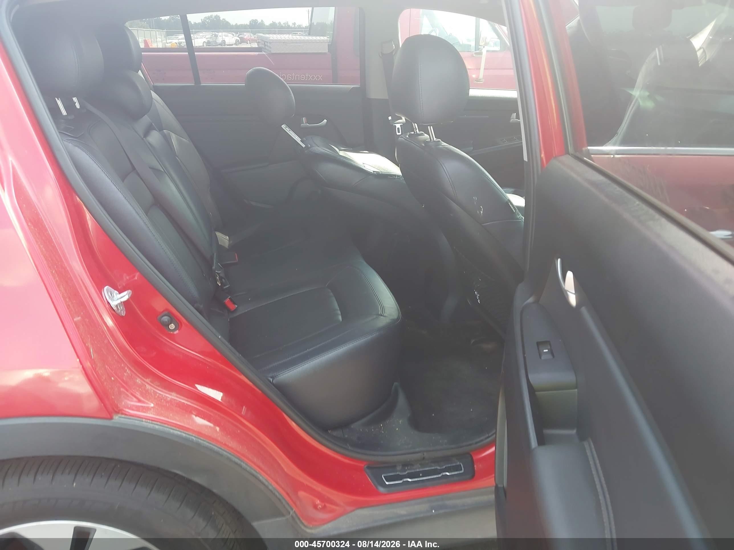 2013 Kia Sportage Sx Красный vin: KNDPCCA65D7384235