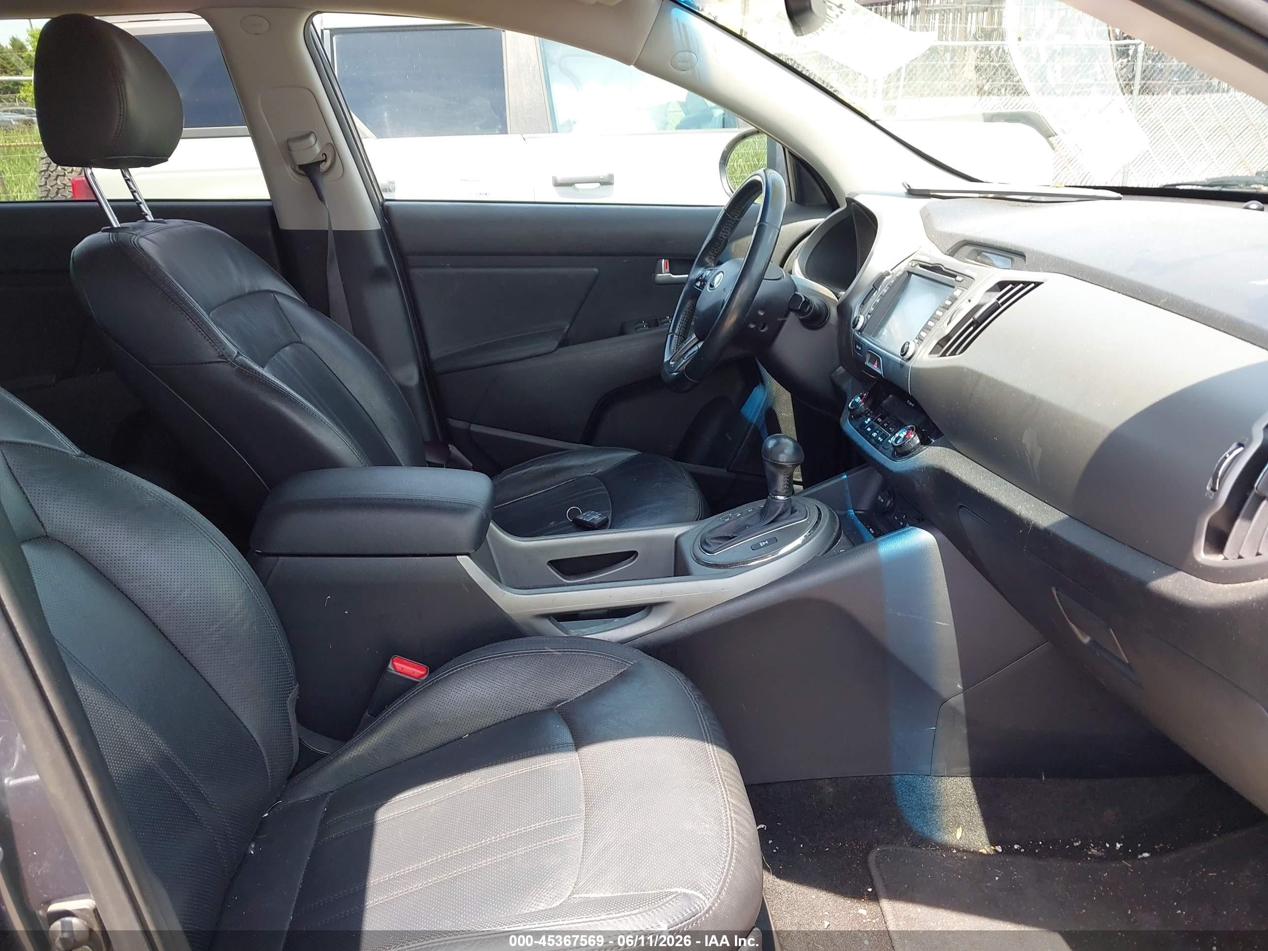 2014 Kia Sportage Sx Blue vin: KNDPCCA65E7664934
