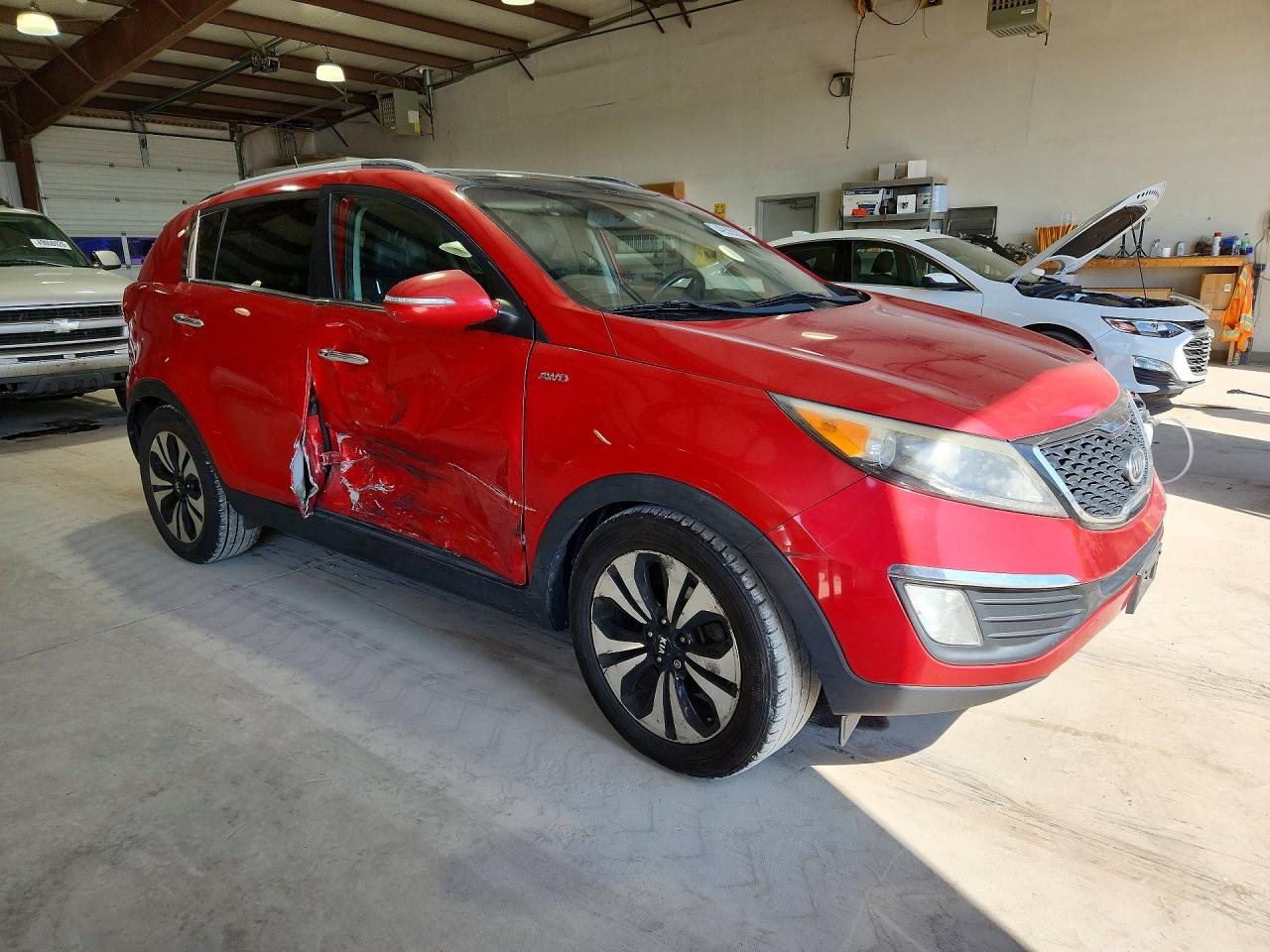 2012 Kia Sportage Sx Красный vin: KNDPCCA66C7314984