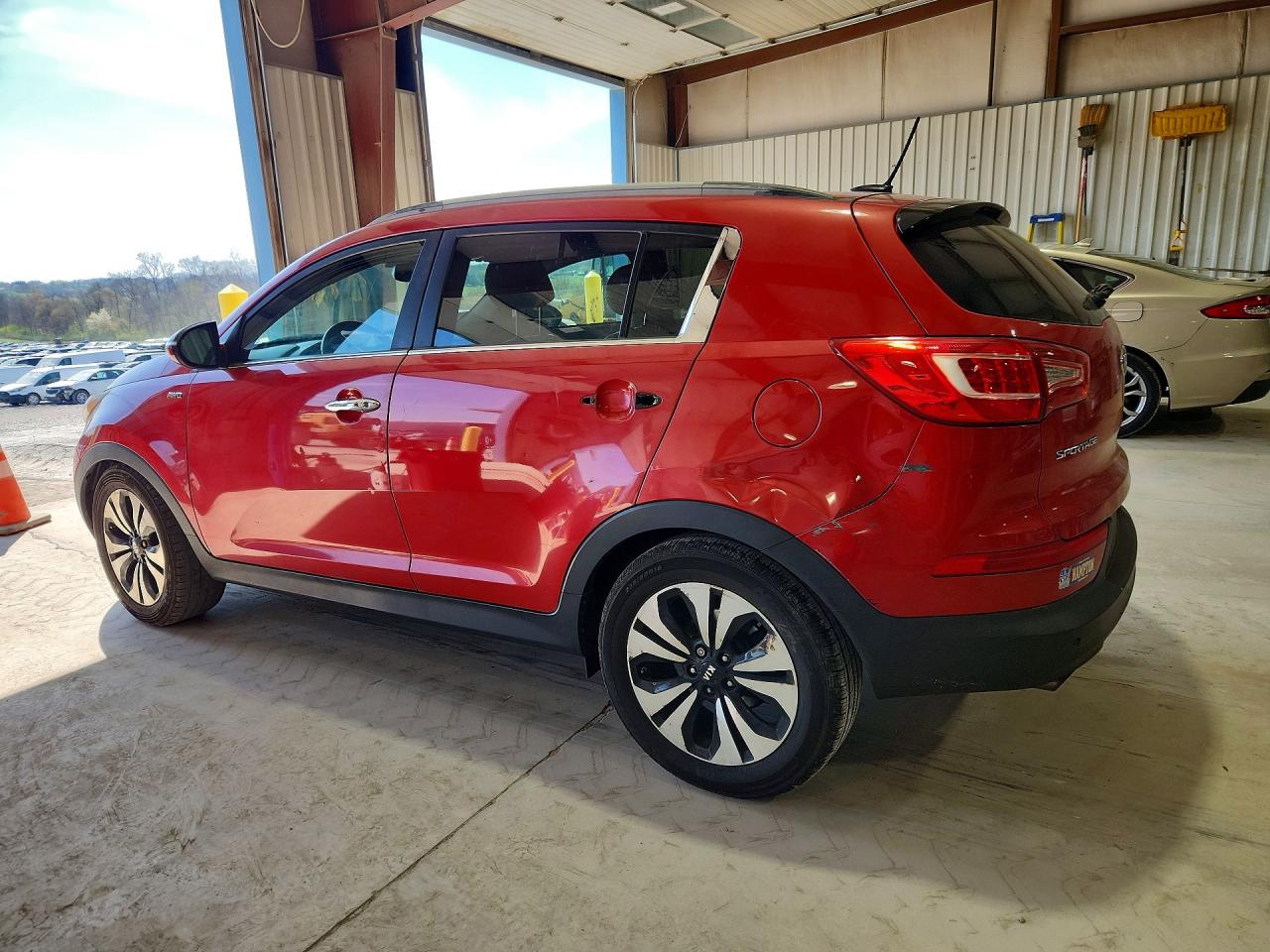 2012 Kia Sportage Sx Красный vin: KNDPCCA66C7314984