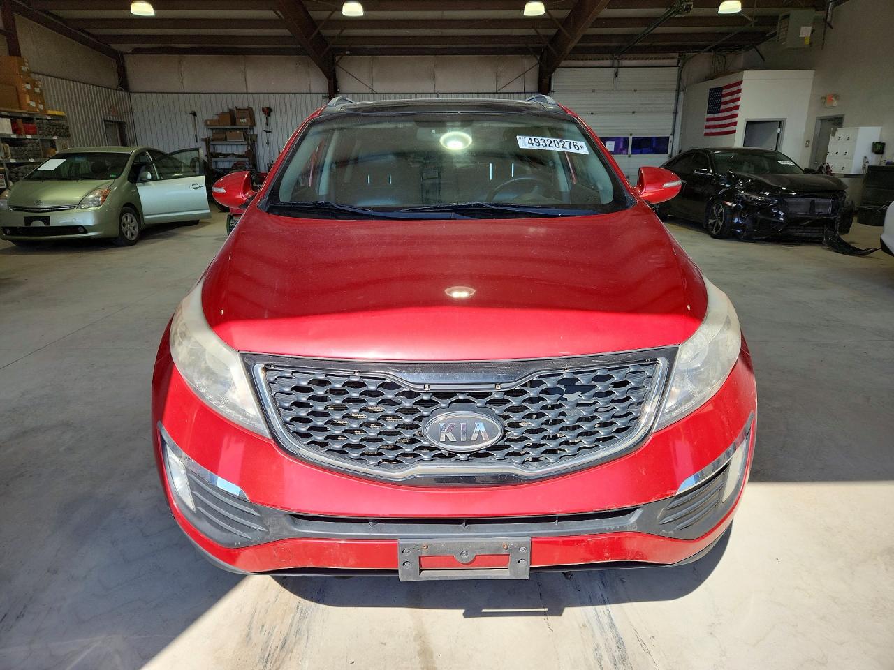 2012 Kia Sportage Sx Красный vin: KNDPCCA66C7314984