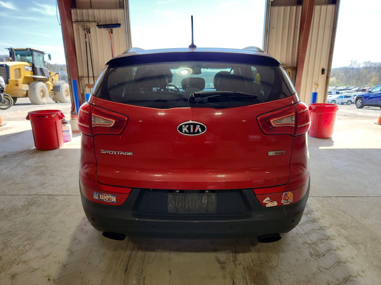 2012 Kia Sportage Sx Красный vin: KNDPCCA66C7314984