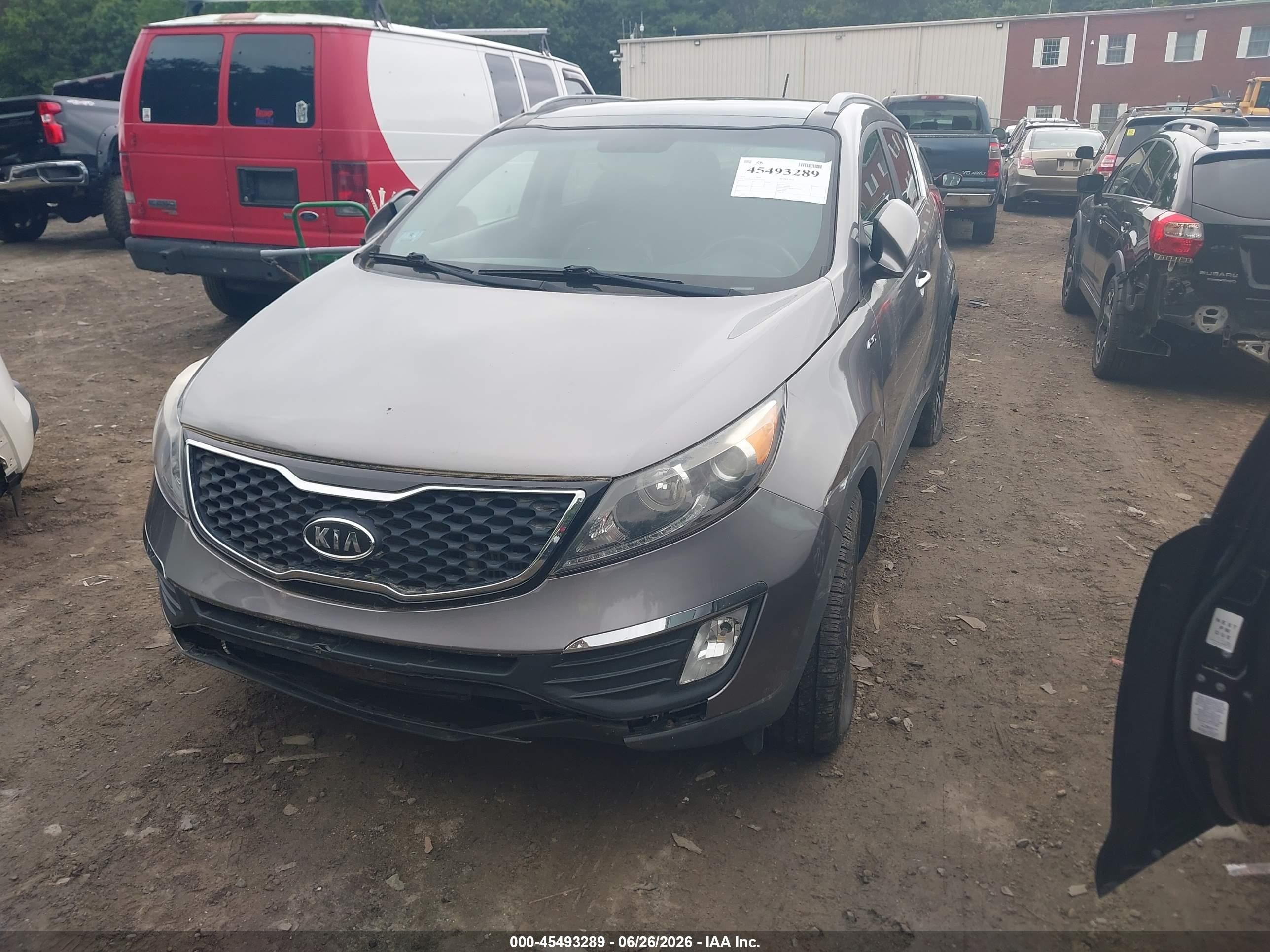 2012 Kia Sportage Sx Gray vin: KNDPCCA67C7178431