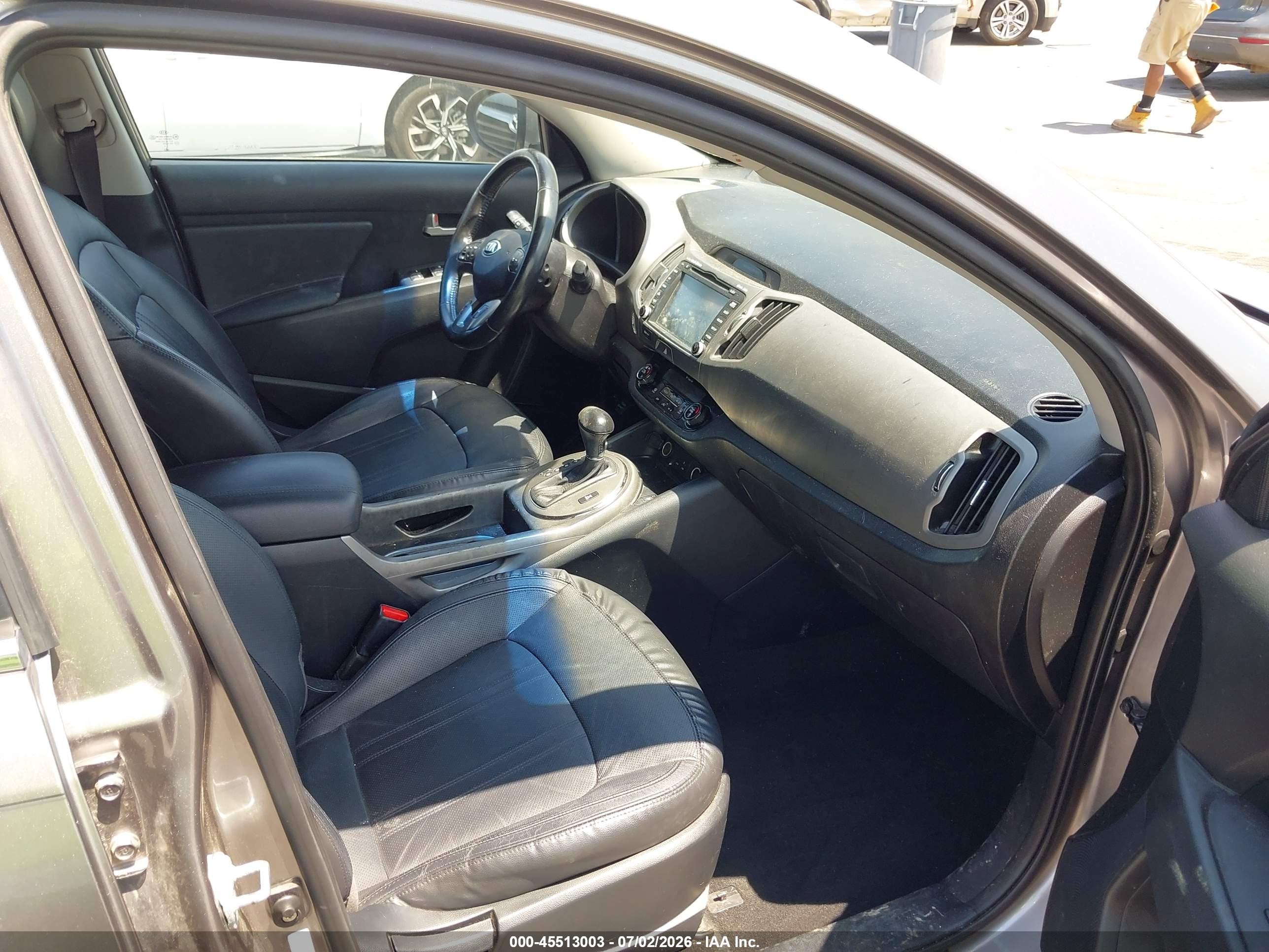 2014 Kia Sportage Sx Black vin: KNDPCCA67E7656625