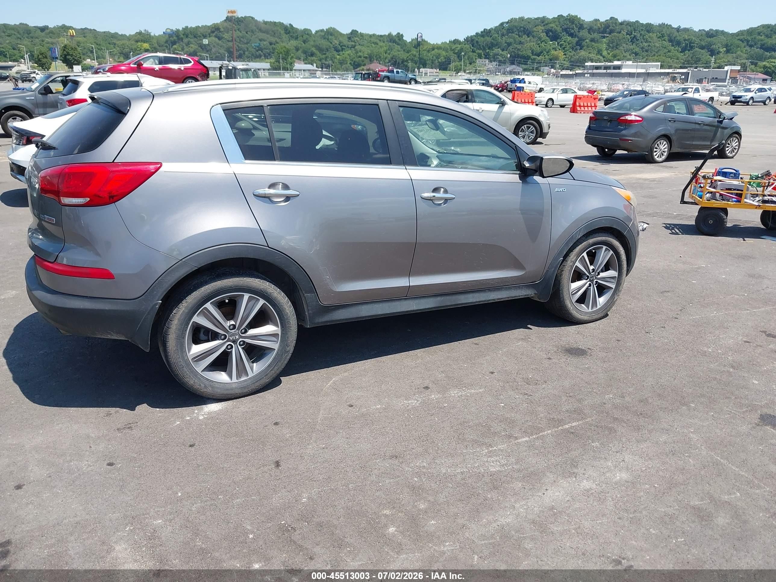 2014 Kia Sportage Sx Black vin: KNDPCCA67E7656625