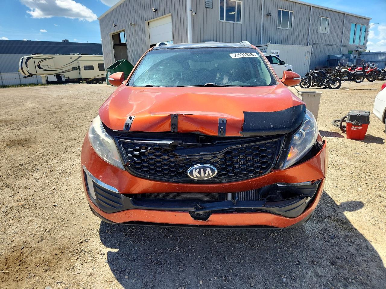 2013 Kia Sportage Sx Orange vin: KNDPCCA68D7441480