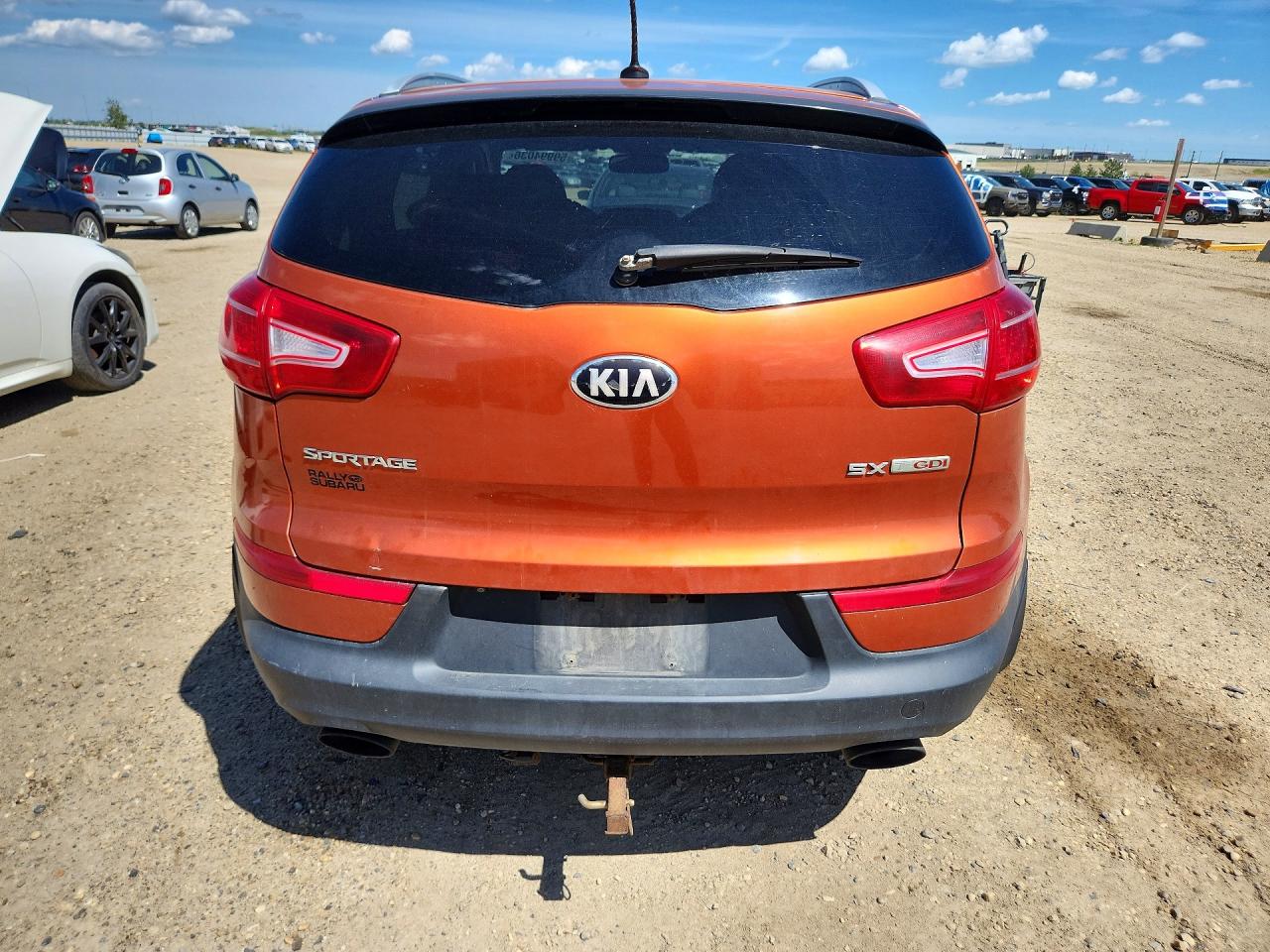 2013 Kia Sportage Sx Orange vin: KNDPCCA68D7441480