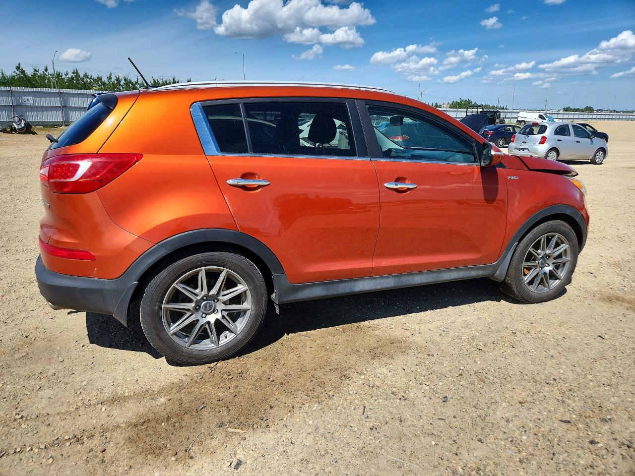 2013 Kia Sportage Sx Orange vin: KNDPCCA68D7441480