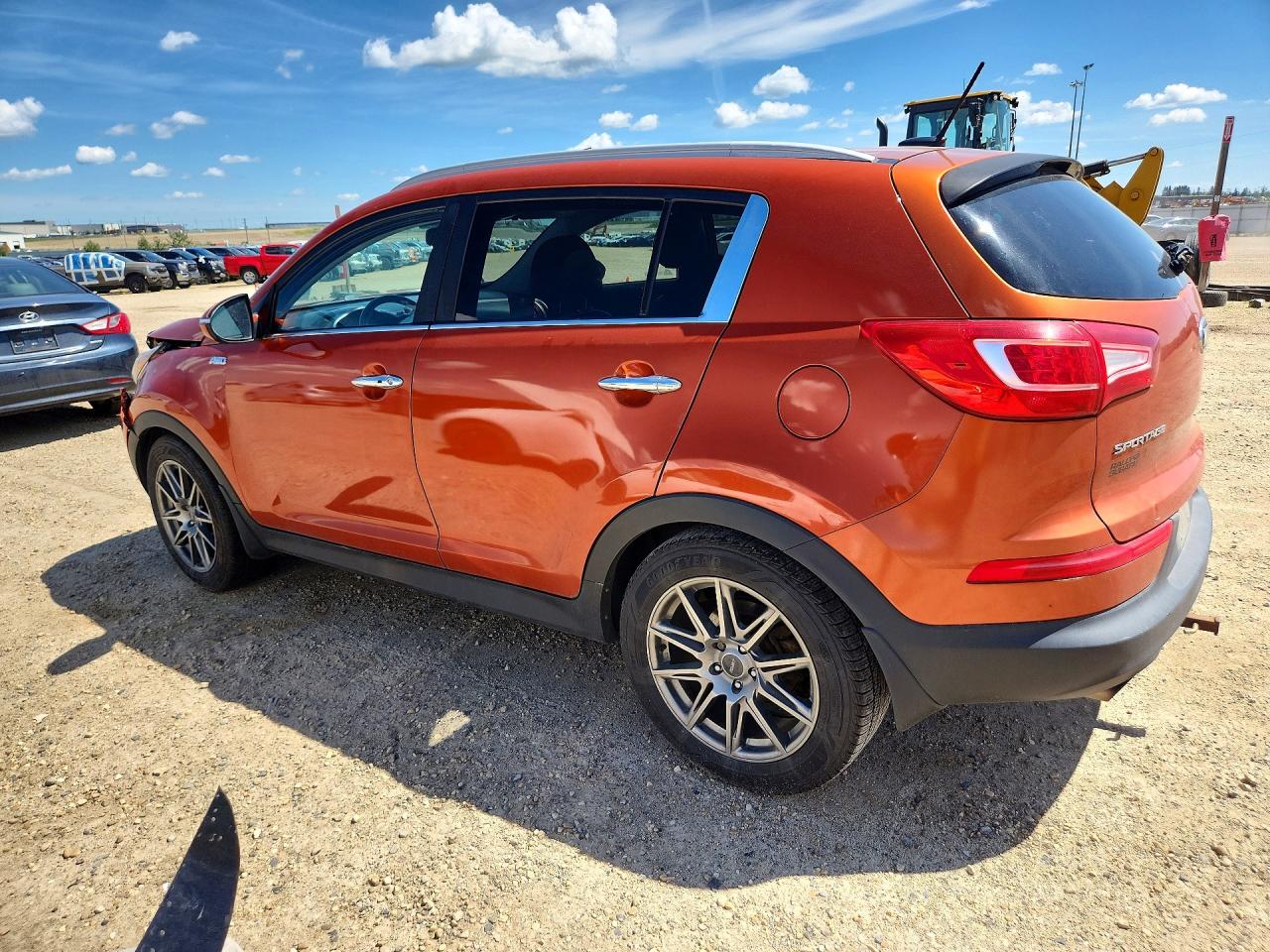 2013 Kia Sportage Sx Orange vin: KNDPCCA68D7441480
