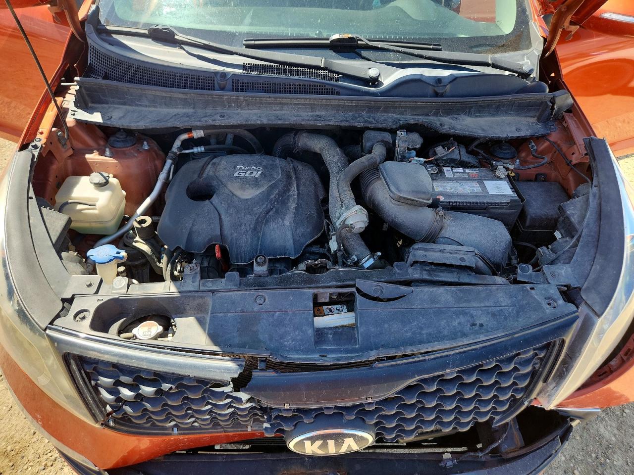 2013 Kia Sportage Sx Orange vin: KNDPCCA68D7441480