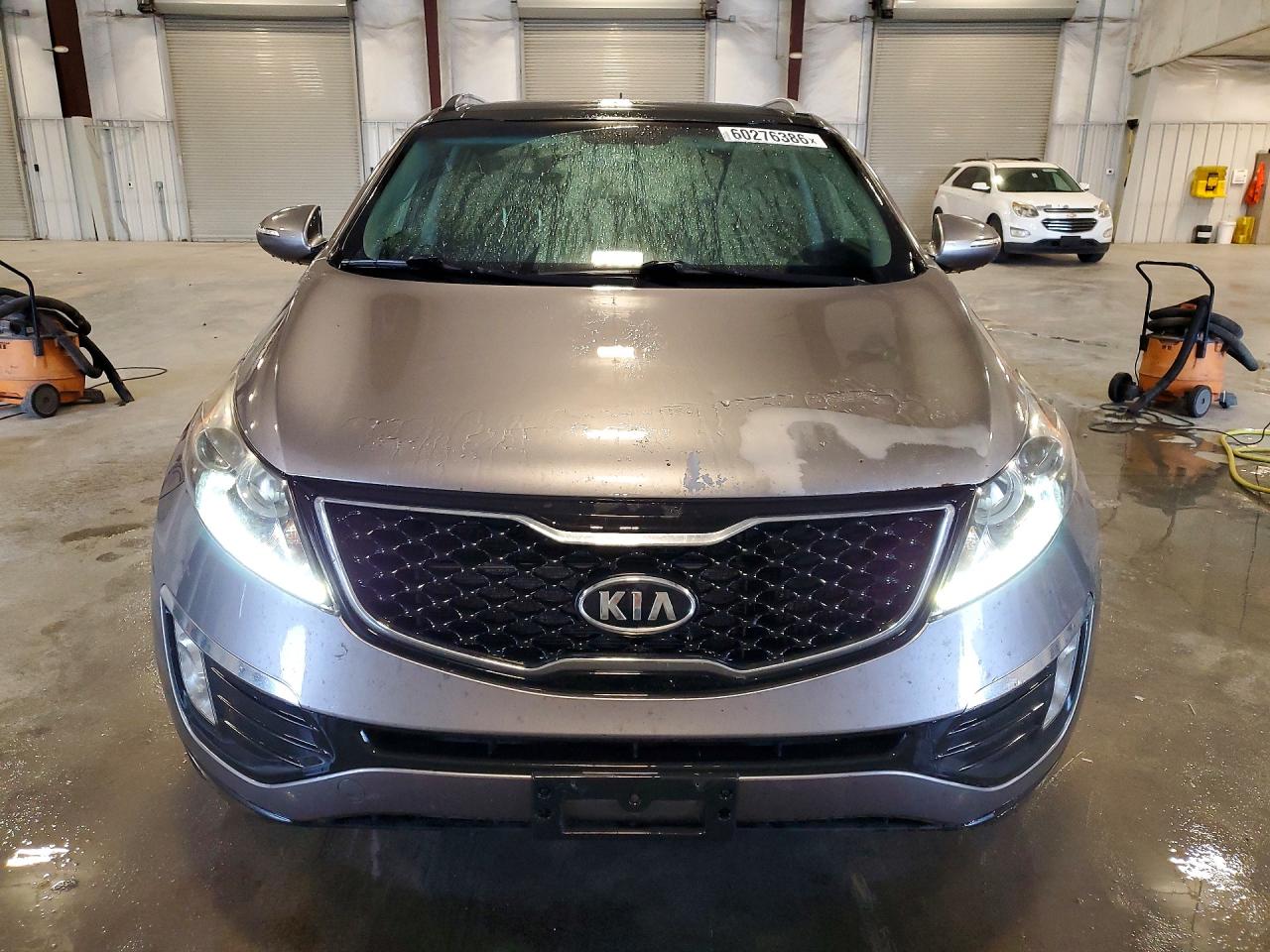 2011 Kia Sportage Gray vin: KNDPCCA69B7151326