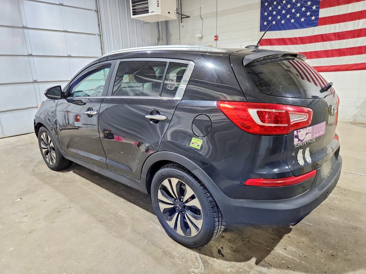2013 Kia Sportage Sx Black vin: KNDPCCA69D7449183