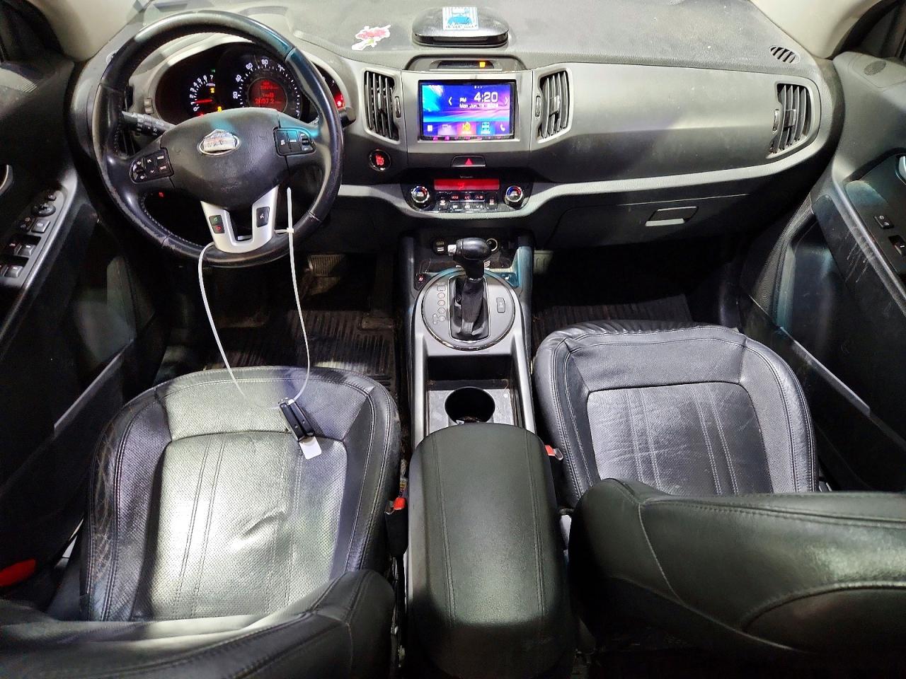 2013 Kia Sportage Sx Black vin: KNDPCCA69D7449183