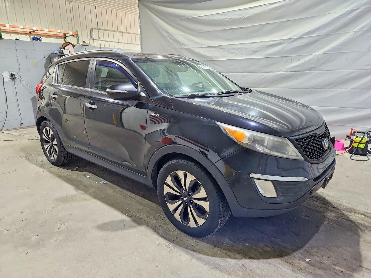 2013 Kia Sportage Sx Black vin: KNDPCCA69D7449183