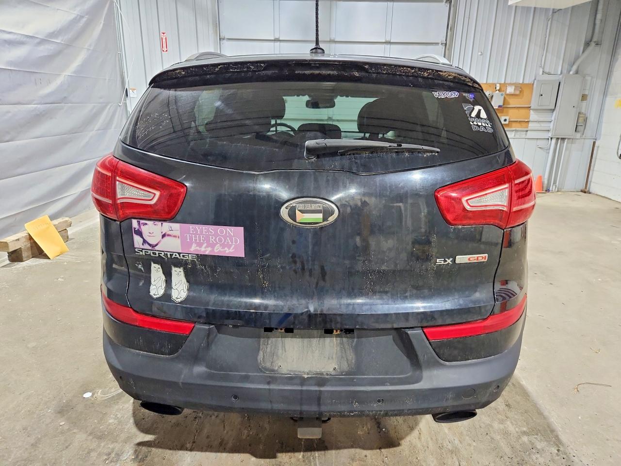 2013 Kia Sportage Sx Black vin: KNDPCCA69D7449183