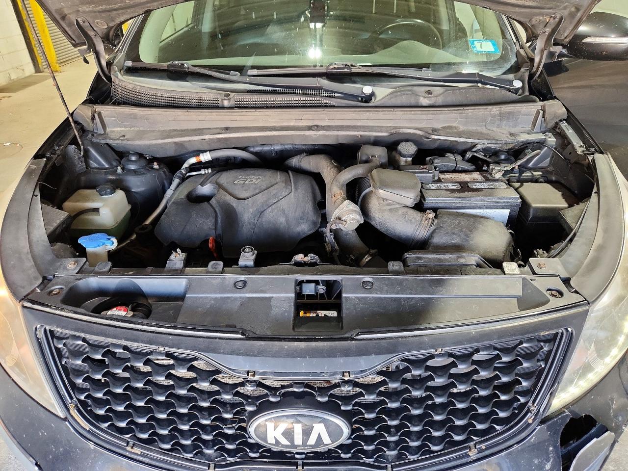 2013 Kia Sportage Sx Black vin: KNDPCCA69D7449183