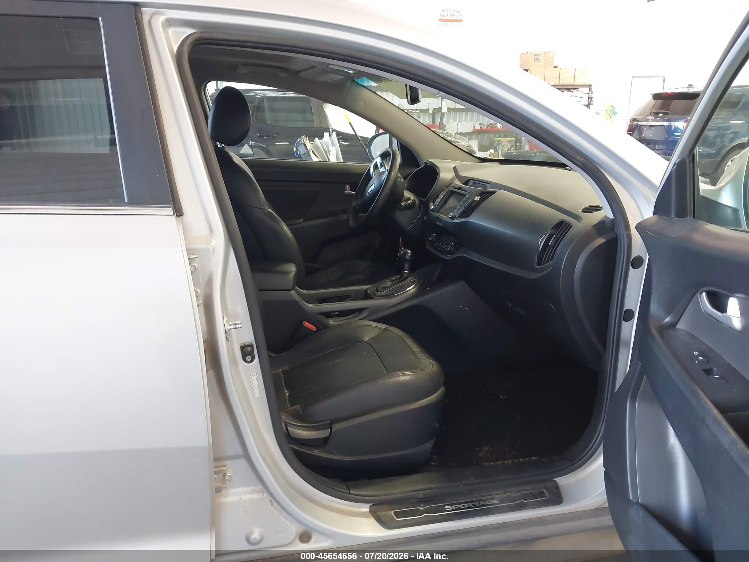 2011 Kia Sportage Sx Silver vin: KNDPCCA6XB7151223