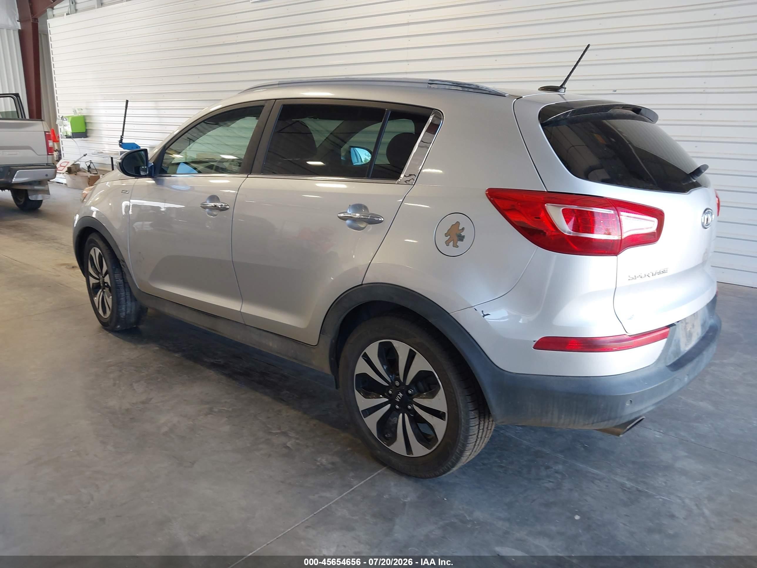2011 Kia Sportage Sx Silver vin: KNDPCCA6XB7151223