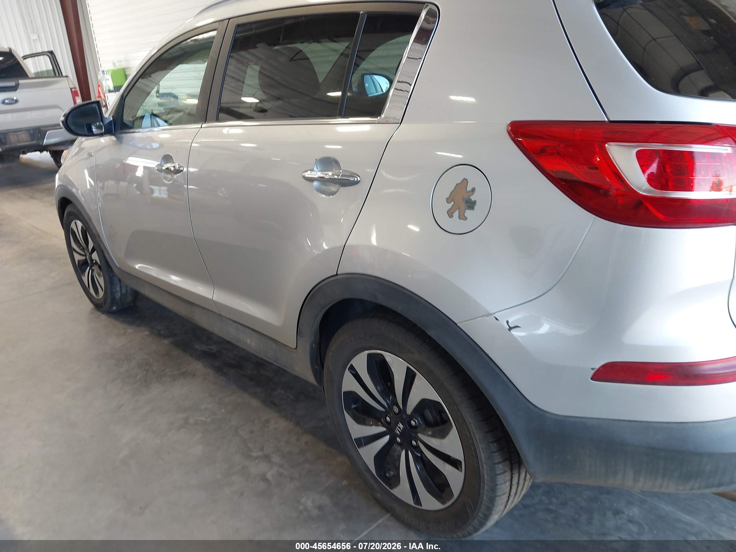 2011 Kia Sportage Sx Silver vin: KNDPCCA6XB7151223