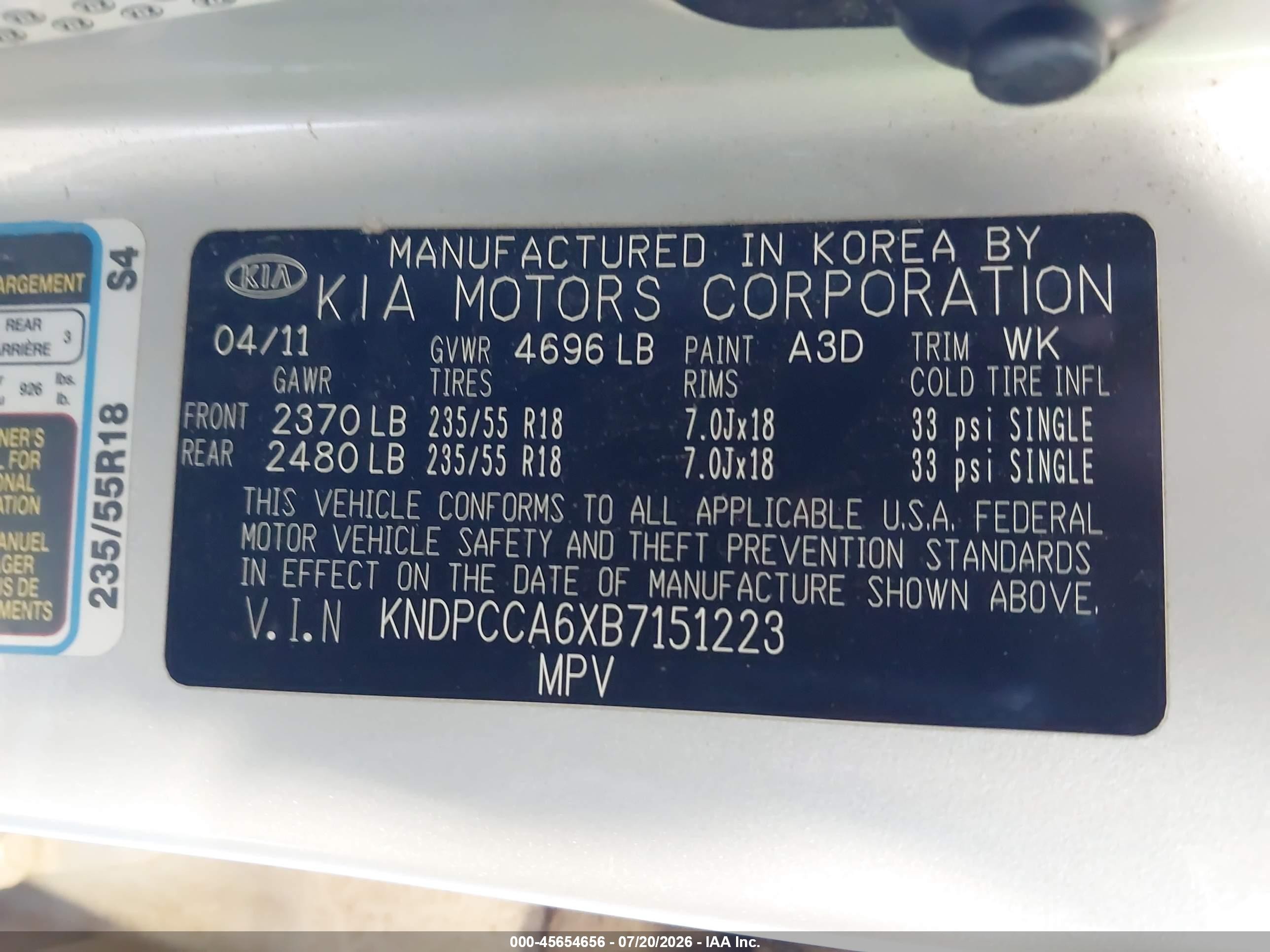 2011 Kia Sportage Sx Silver vin: KNDPCCA6XB7151223