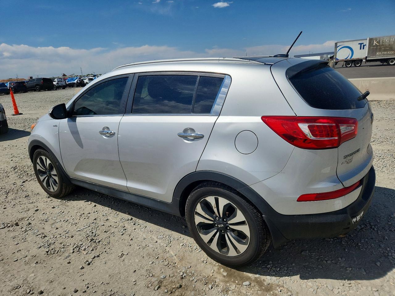 2013 Kia Sportage Sx Silver vin: KNDPCCA6XD7463108