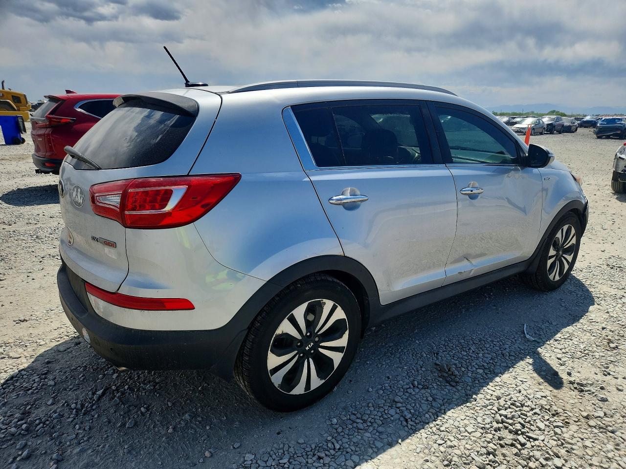 2013 Kia Sportage Sx Silver vin: KNDPCCA6XD7463108