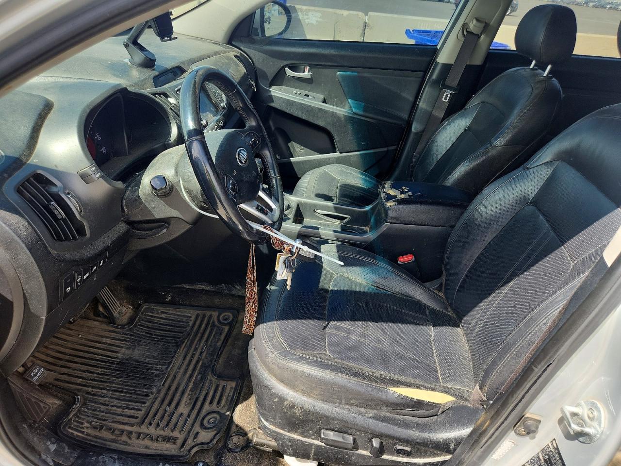 2013 Kia Sportage Sx Silver vin: KNDPCCA6XD7463108