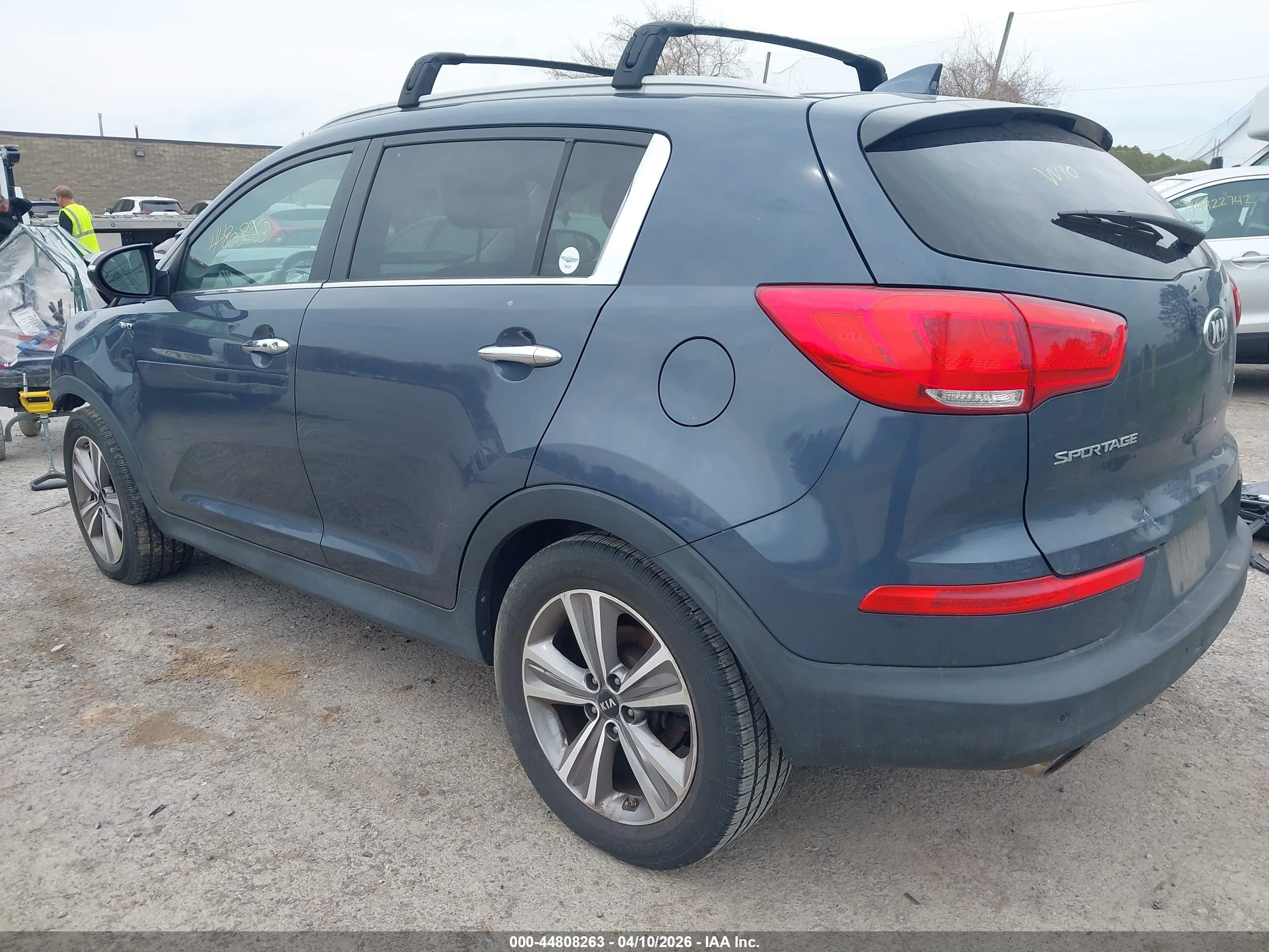 2014 Kia Sportage Sx Blue vin: KNDPCCA6XE7629466
