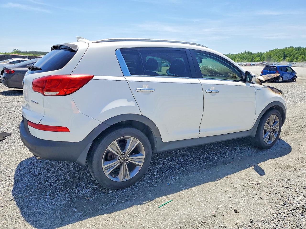 2014 Kia Sportage Sx White vin: KNDPCCA6XE7659700