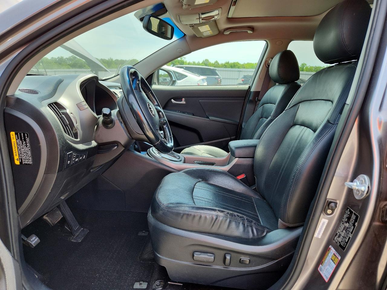 2014 Kia Sportage Ex Gray vin: KNDPCCAC0E7590330