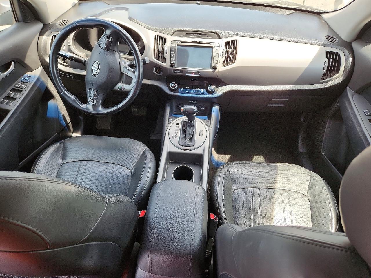 2014 Kia Sportage Ex Gray vin: KNDPCCAC0E7590330