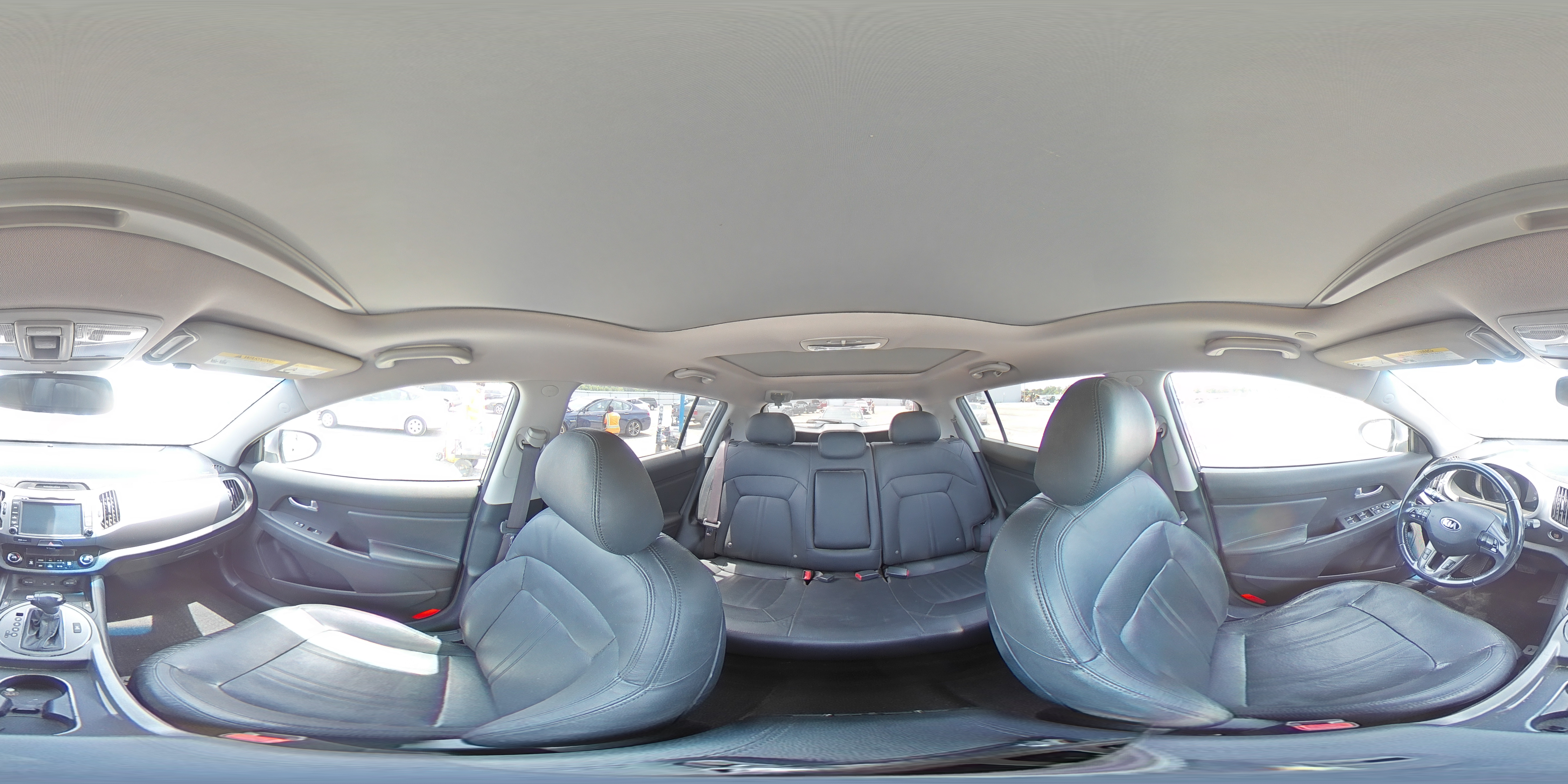2014 Kia Sportage Ex Gray vin: KNDPCCAC0E7590330