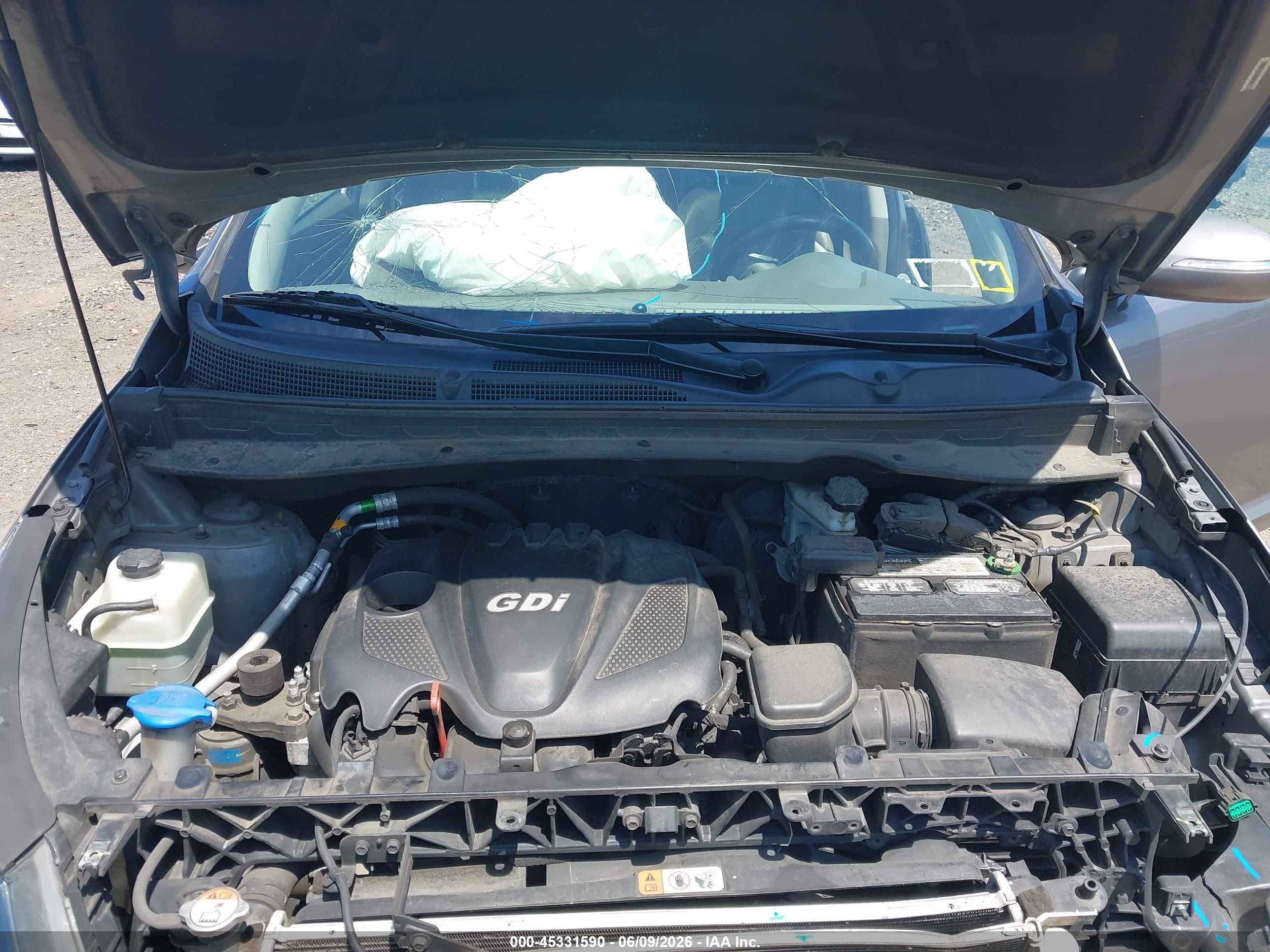 2014 Kia Sportage Ex Gray vin: KNDPCCAC0E7602461