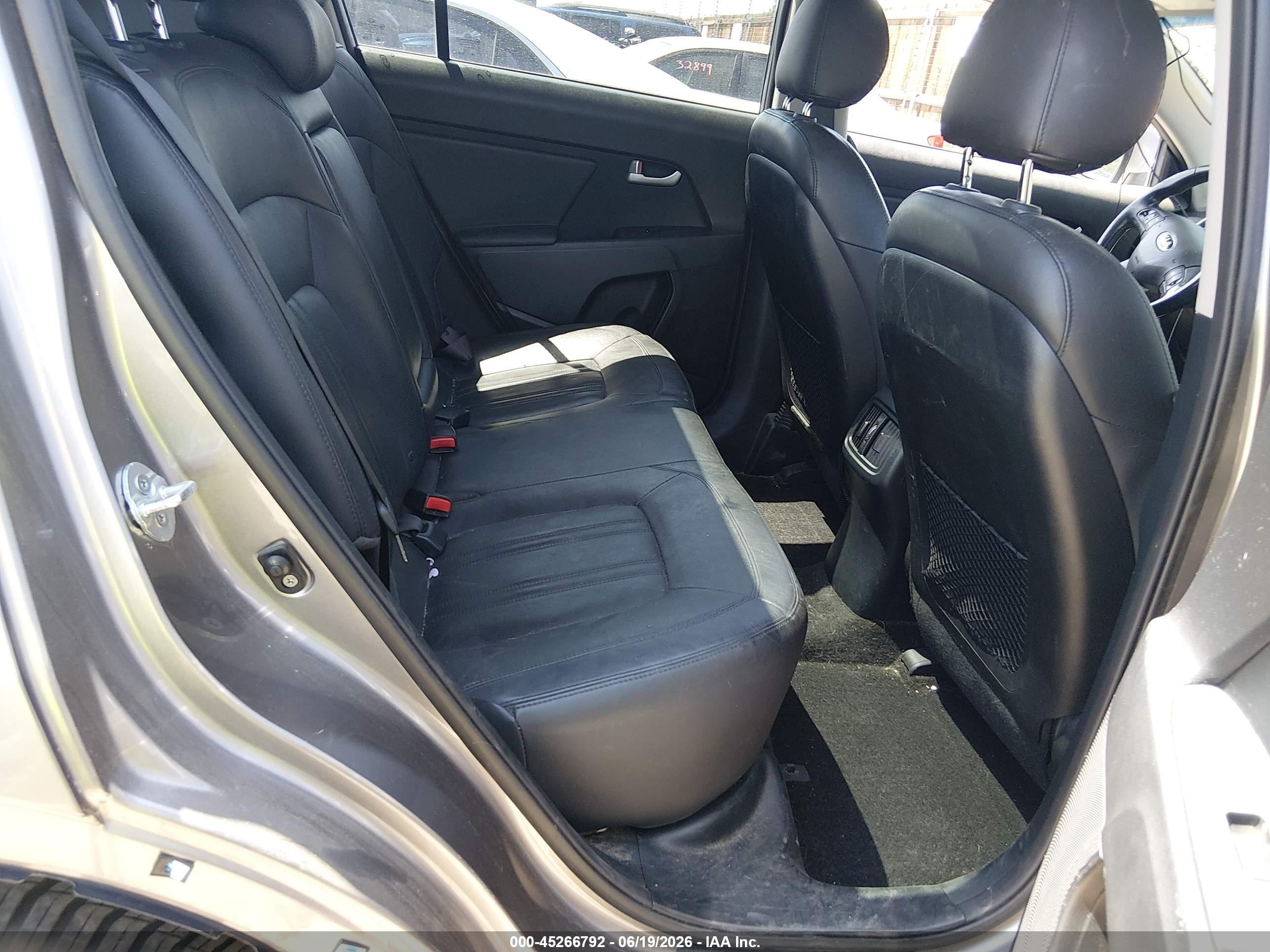 2015 Kia Sportage Ex Gray vin: KNDPCCAC0F7692616