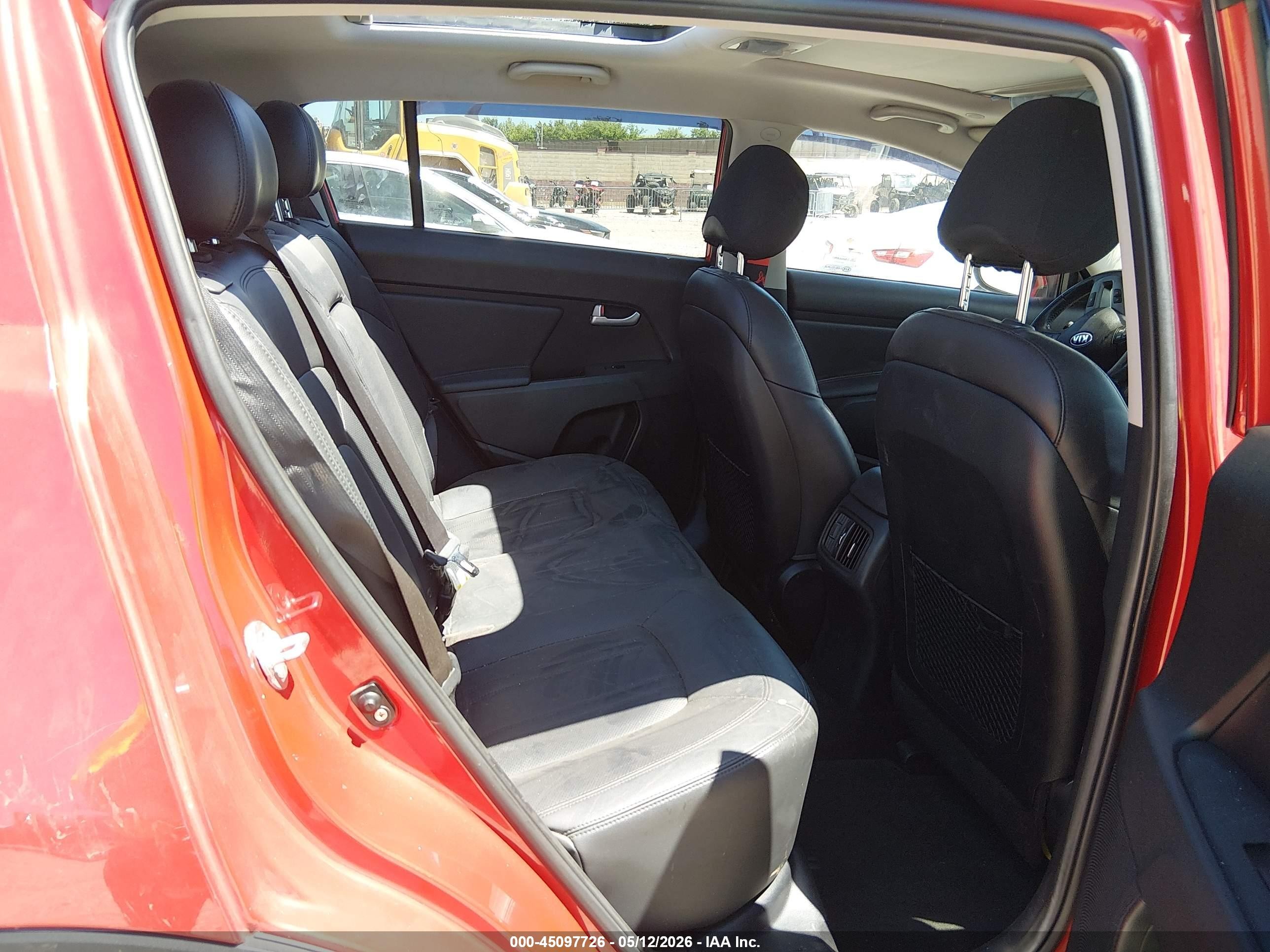 2014 Kia Sportage Ex Red vin: KNDPCCAC1E7571253