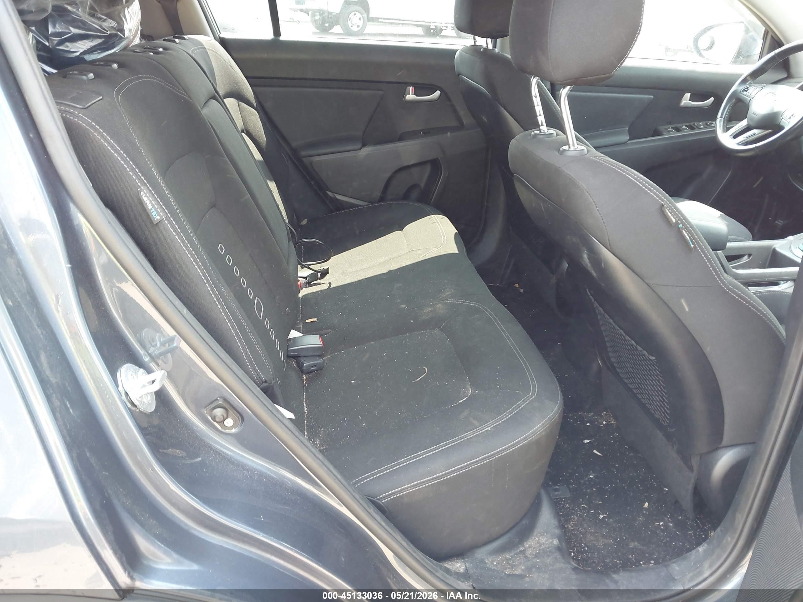 2014 Kia Sportage Ex Синий vin: KNDPCCAC1E7577375