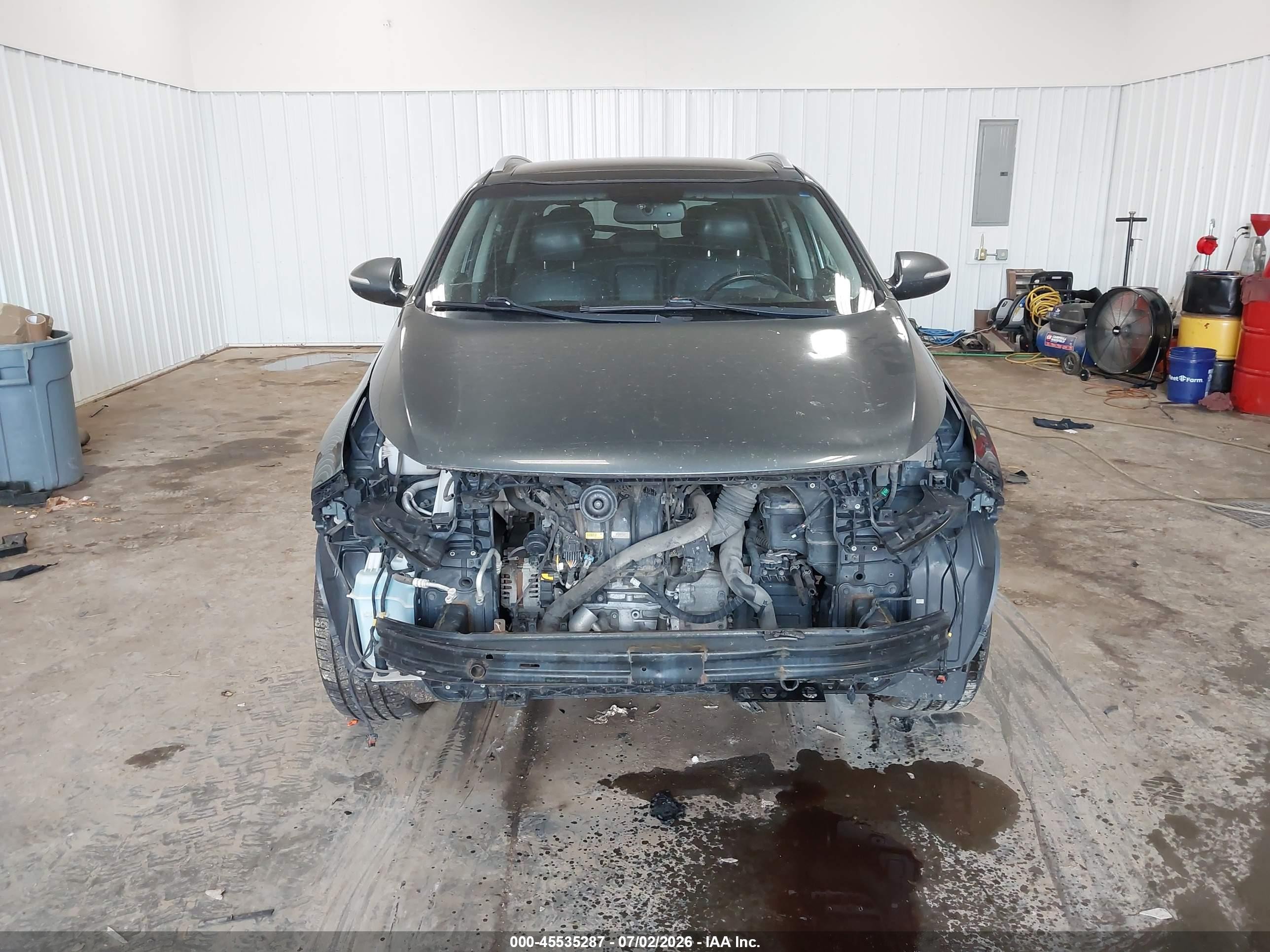 2015 Kia Sportage Ex Gray vin: KNDPCCAC1F7769834
